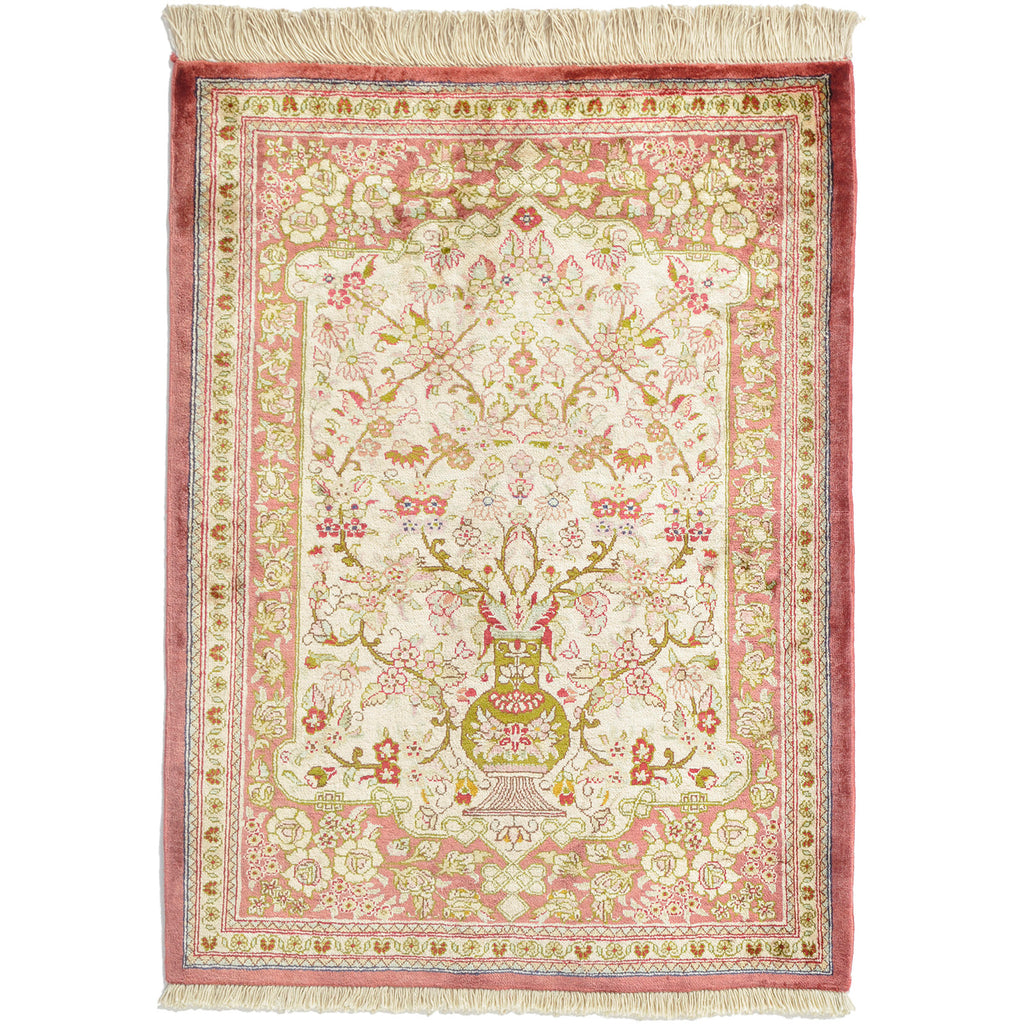Ghom silk 81x60 cm