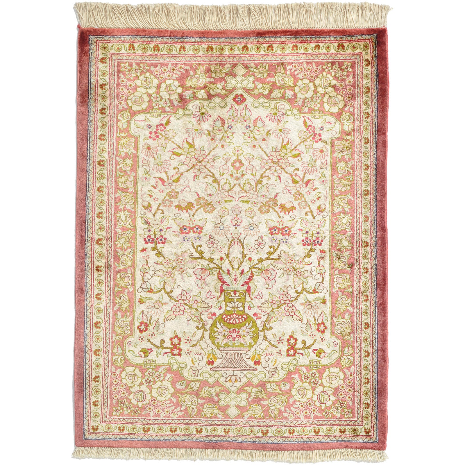 Ghom silk 81x60 cm