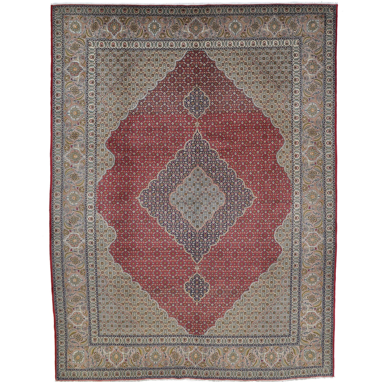 Täbriz 391x295 cm 40 Raj (Semiantik)