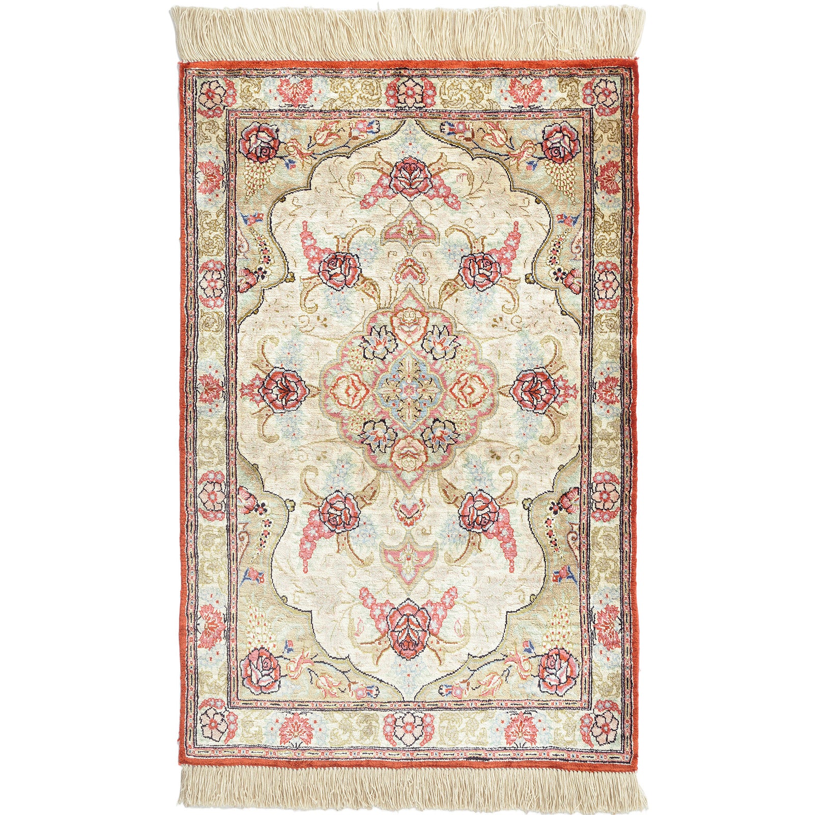 Ghom silk 76x50 cm