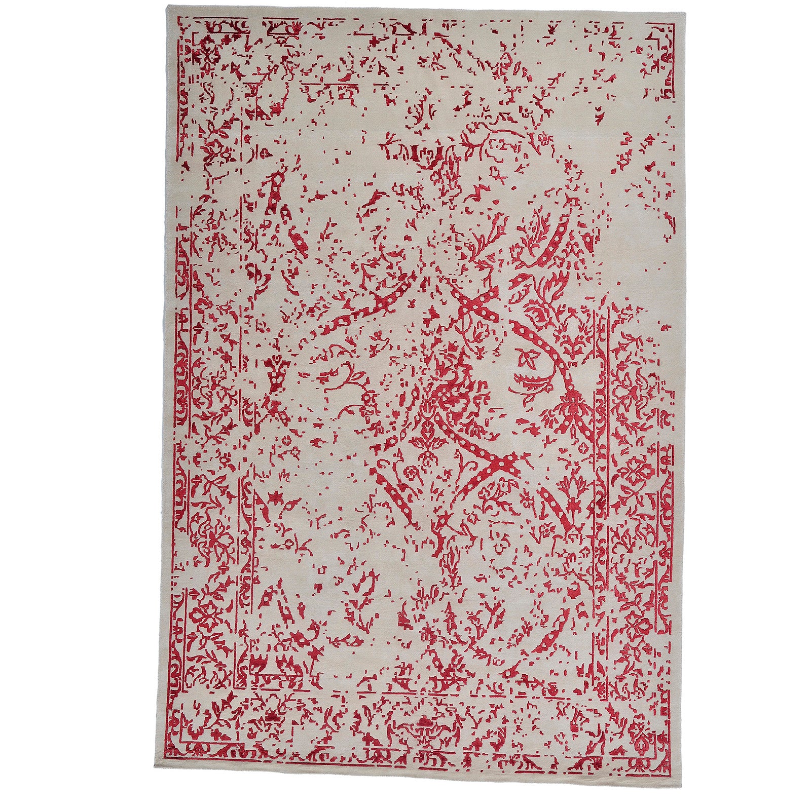 Damask (Stone rose red) 300x200 cm