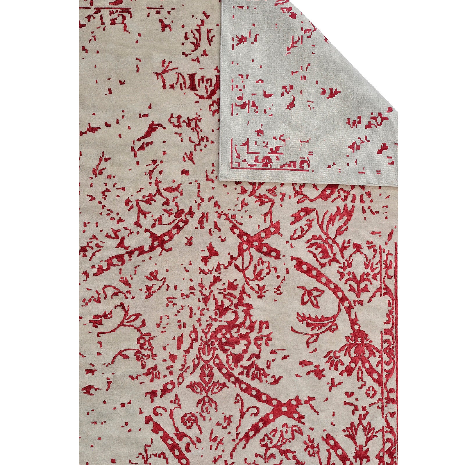 Damask (Stone rose red) 300x200 cm