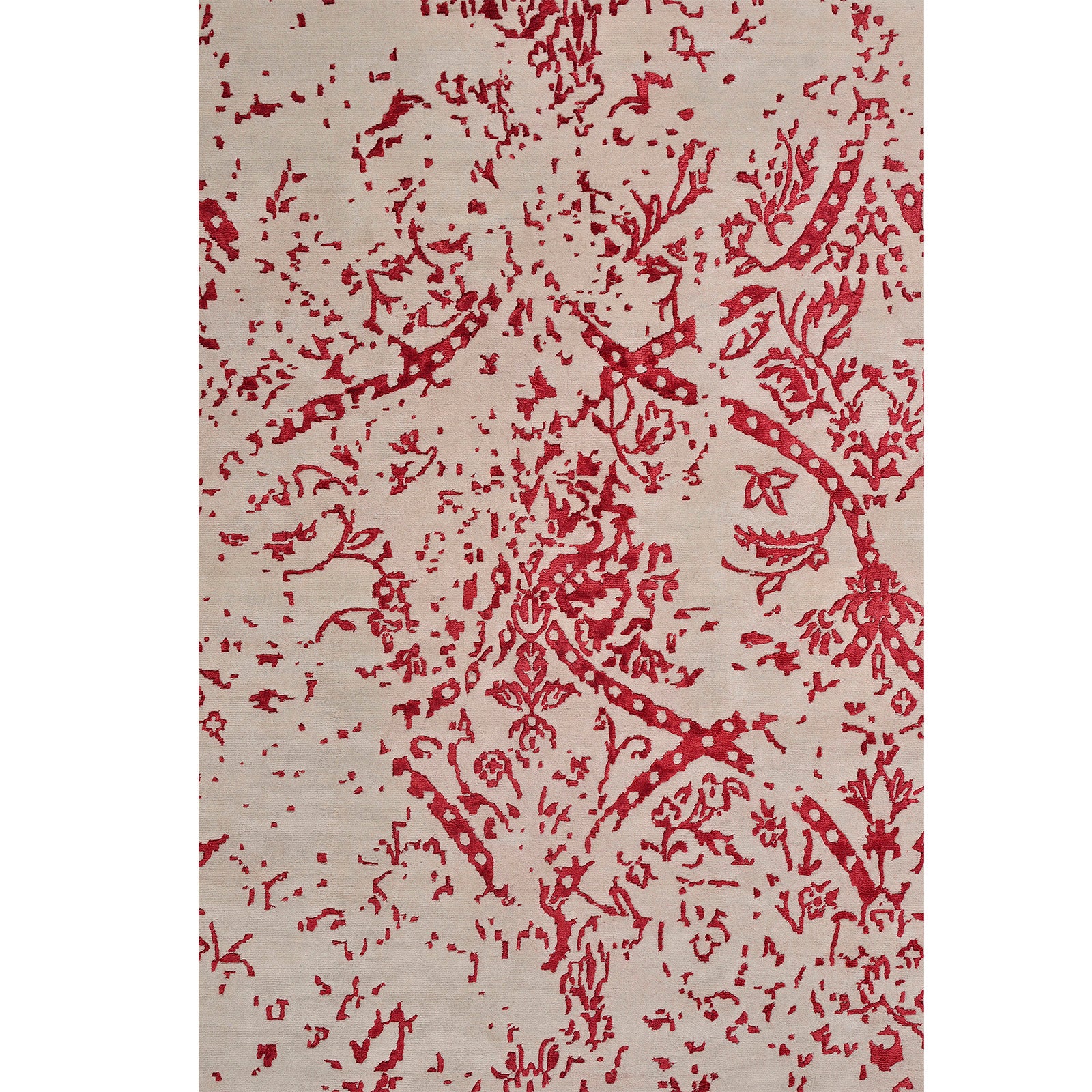 Damask (Stone rose red) 300x200 cm
