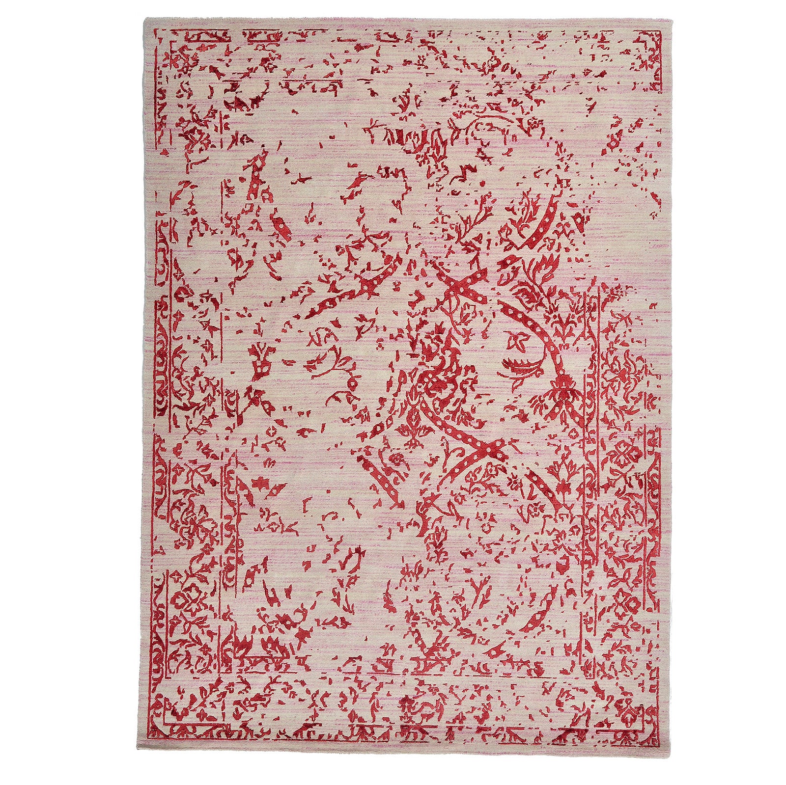 Damask (Stone rose red) 240x170 cm