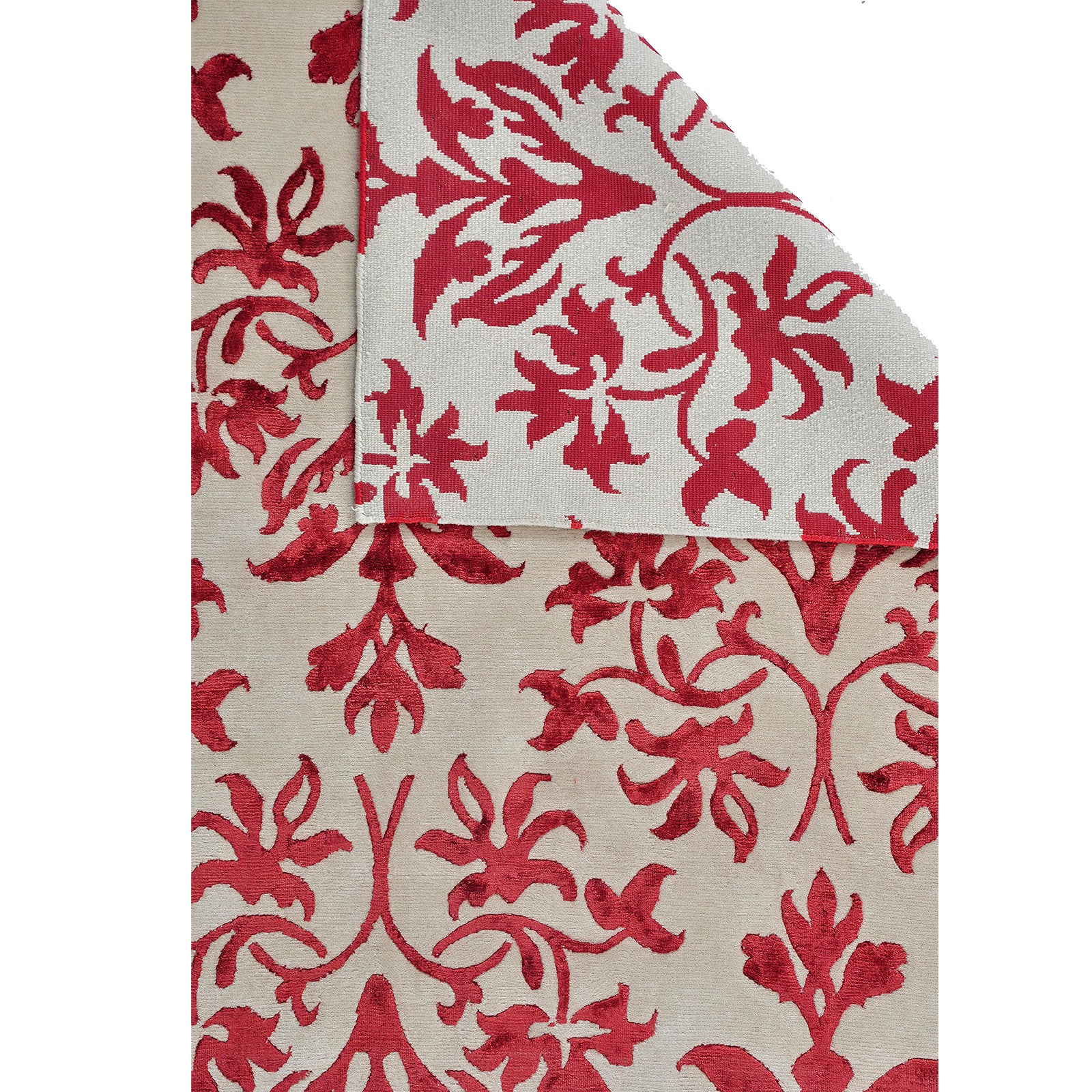 Damask (Lily red) 240x170 cm