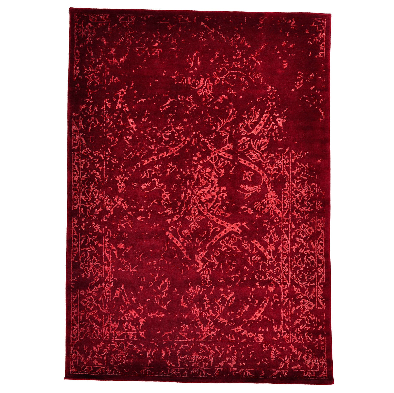 Damask (Stone rose red) 240x170 cm