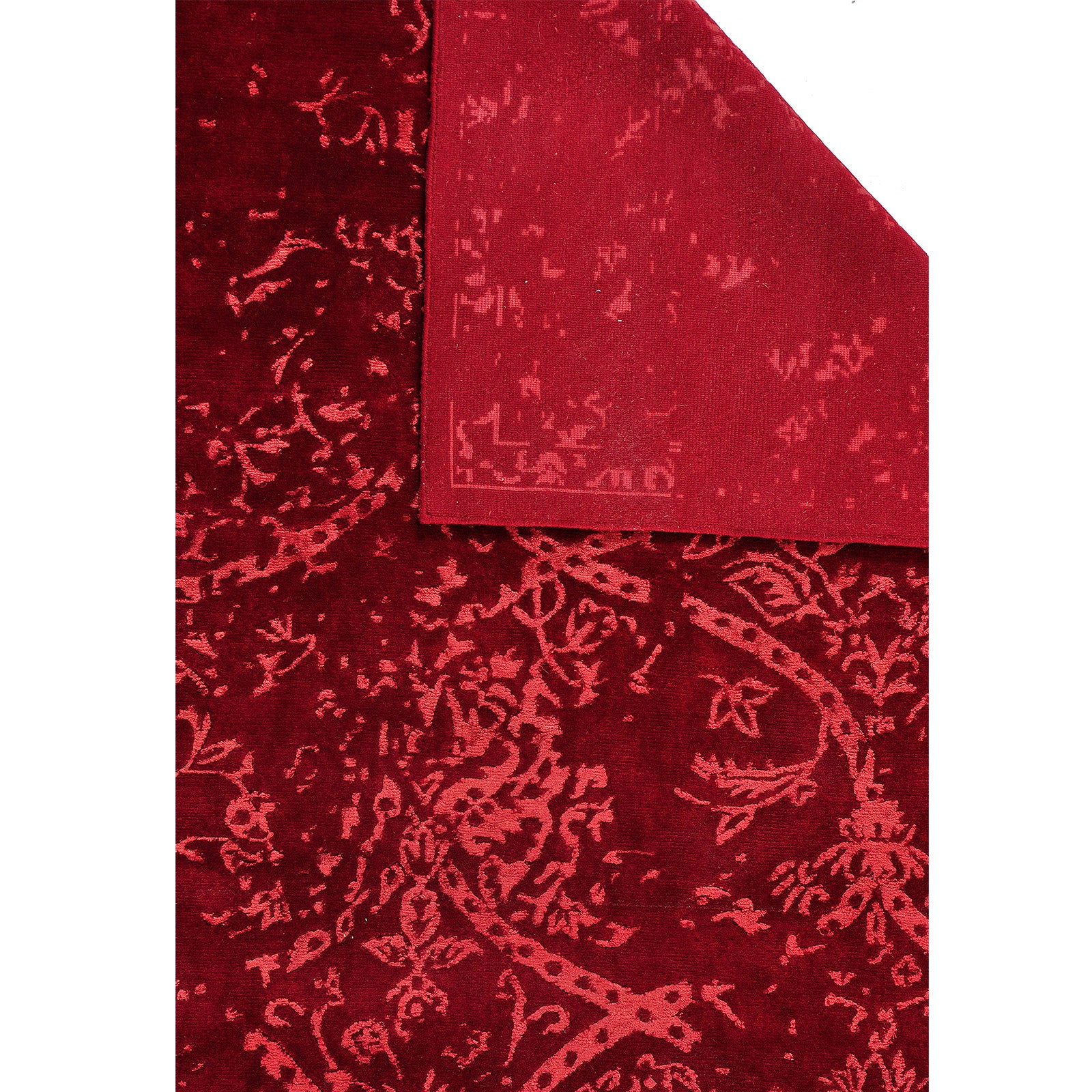 Damask (Stone rose red) 240x170 cm