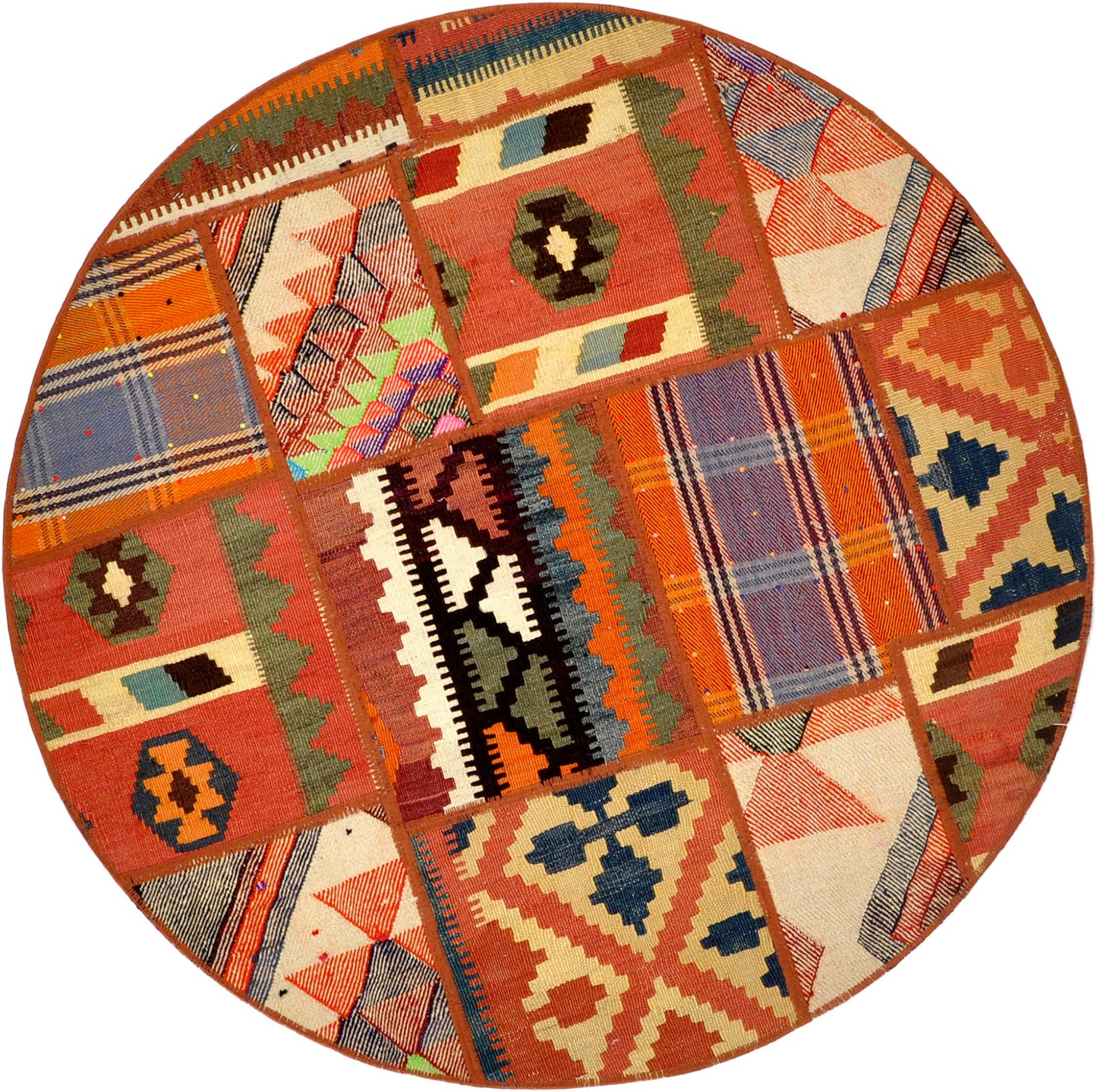 Patchwork Kilim 100x100 cm