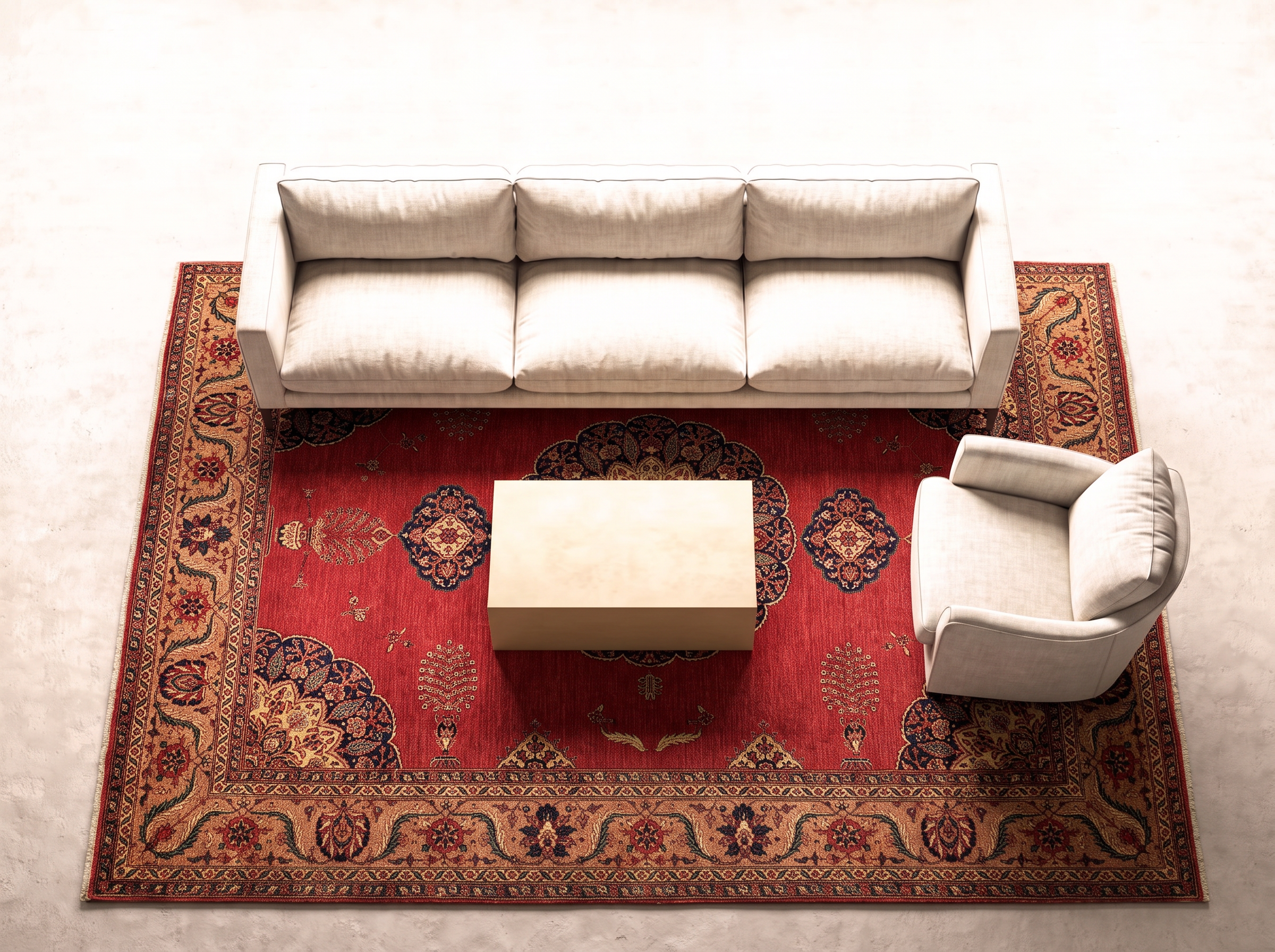 Aryana Farahan (Ziglar) 365x279 cm i vardagsrum
