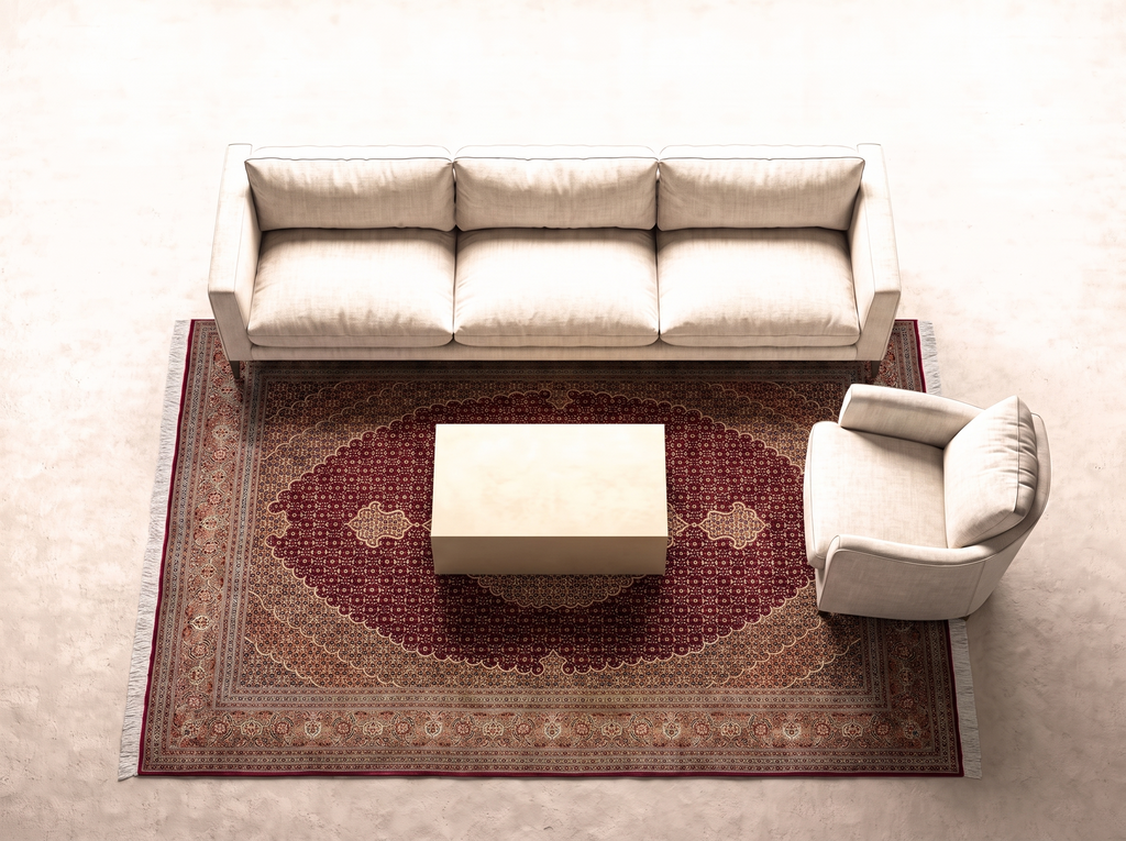 Täbriz 302x199 cm 50 Raj i vardagsrum