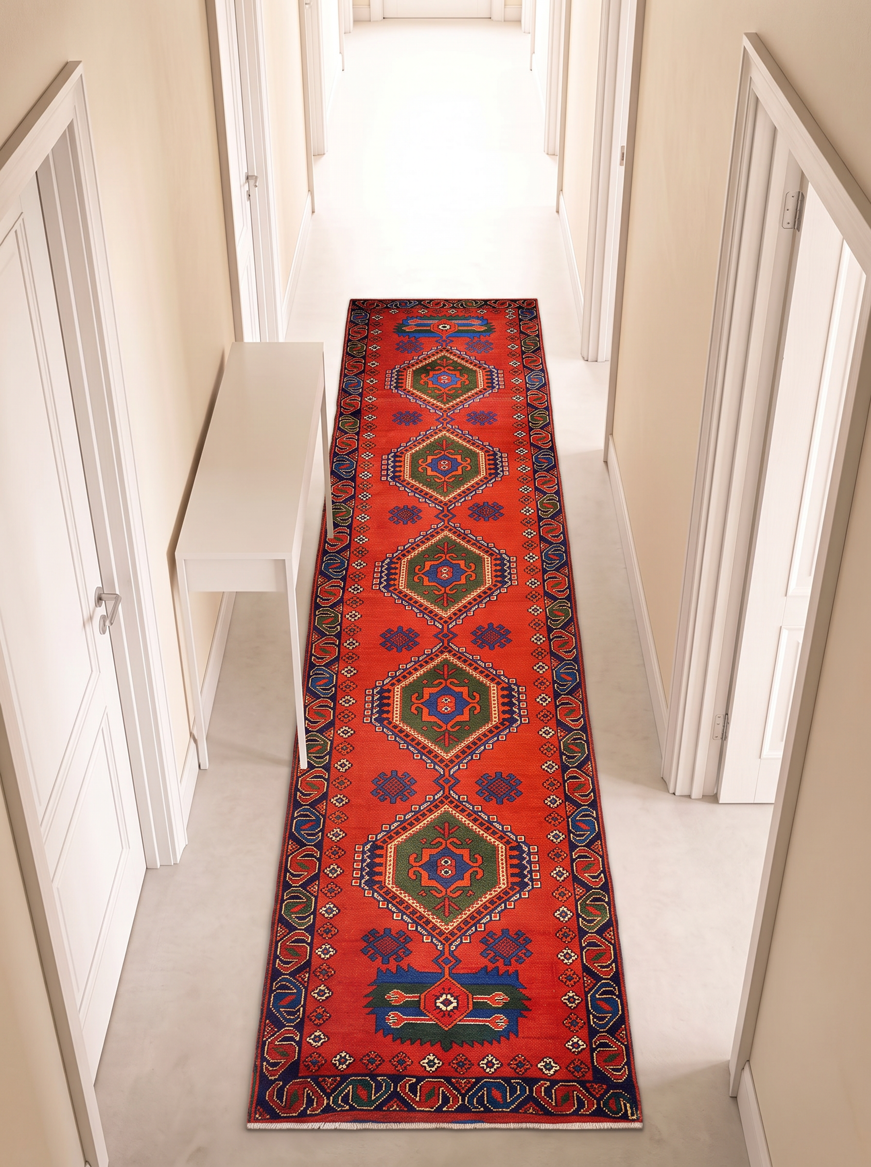 Afghan Mori 355x87 cm i hallen