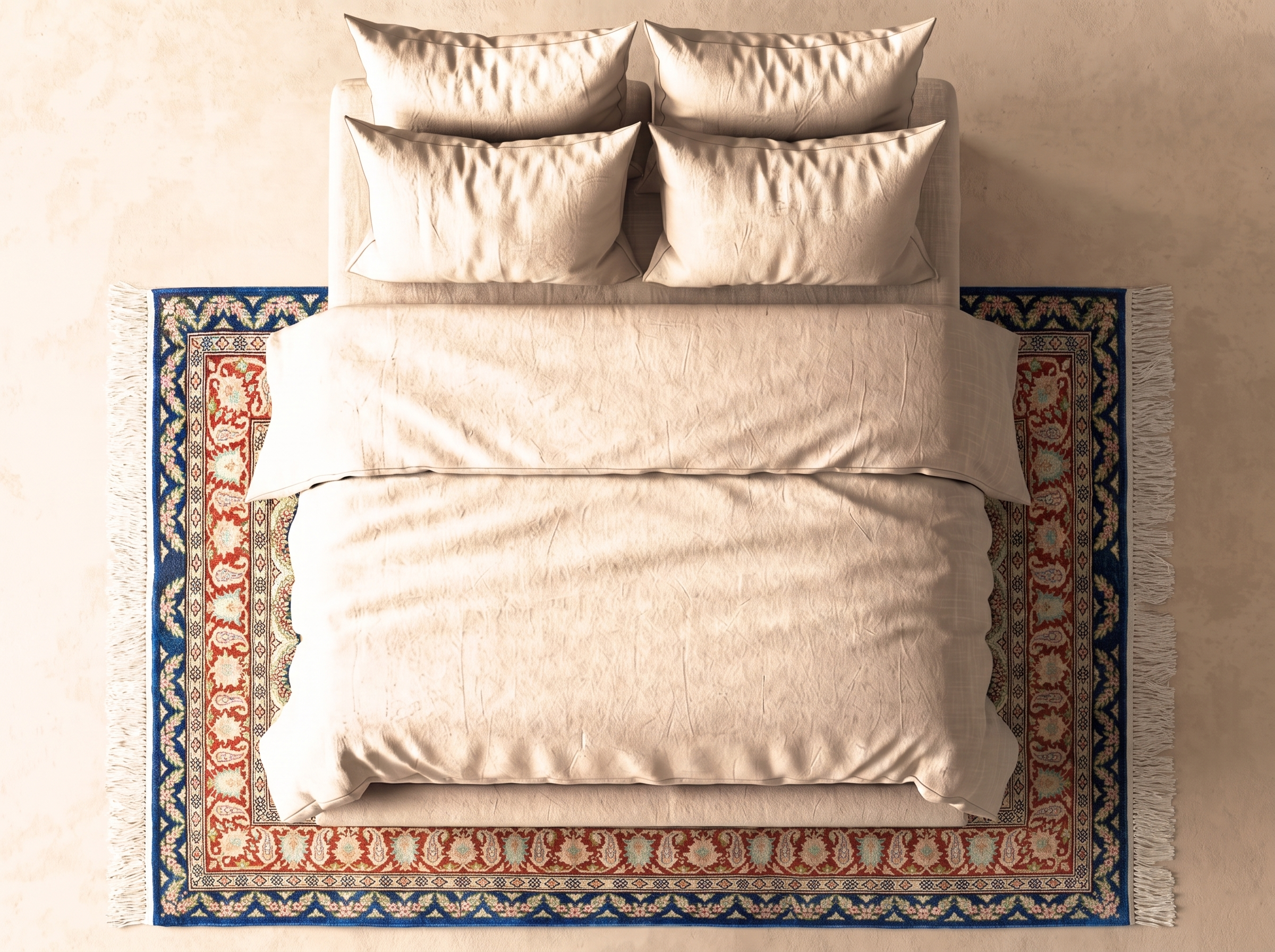 Hereke silke (Semiantik) 70x50 cm i sovrum