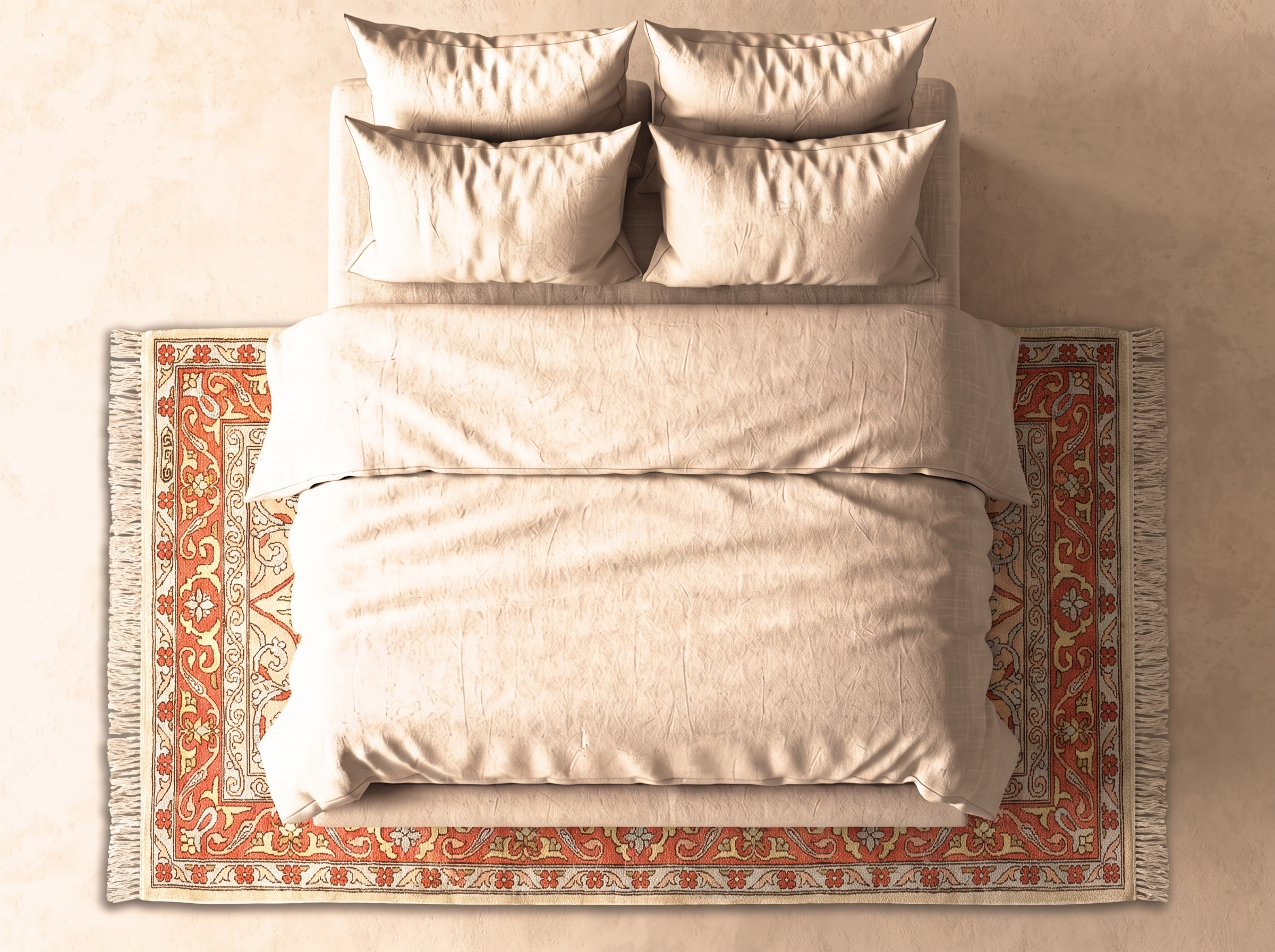 Hereke silke (Semiantik) 70x50 cm i sovrum