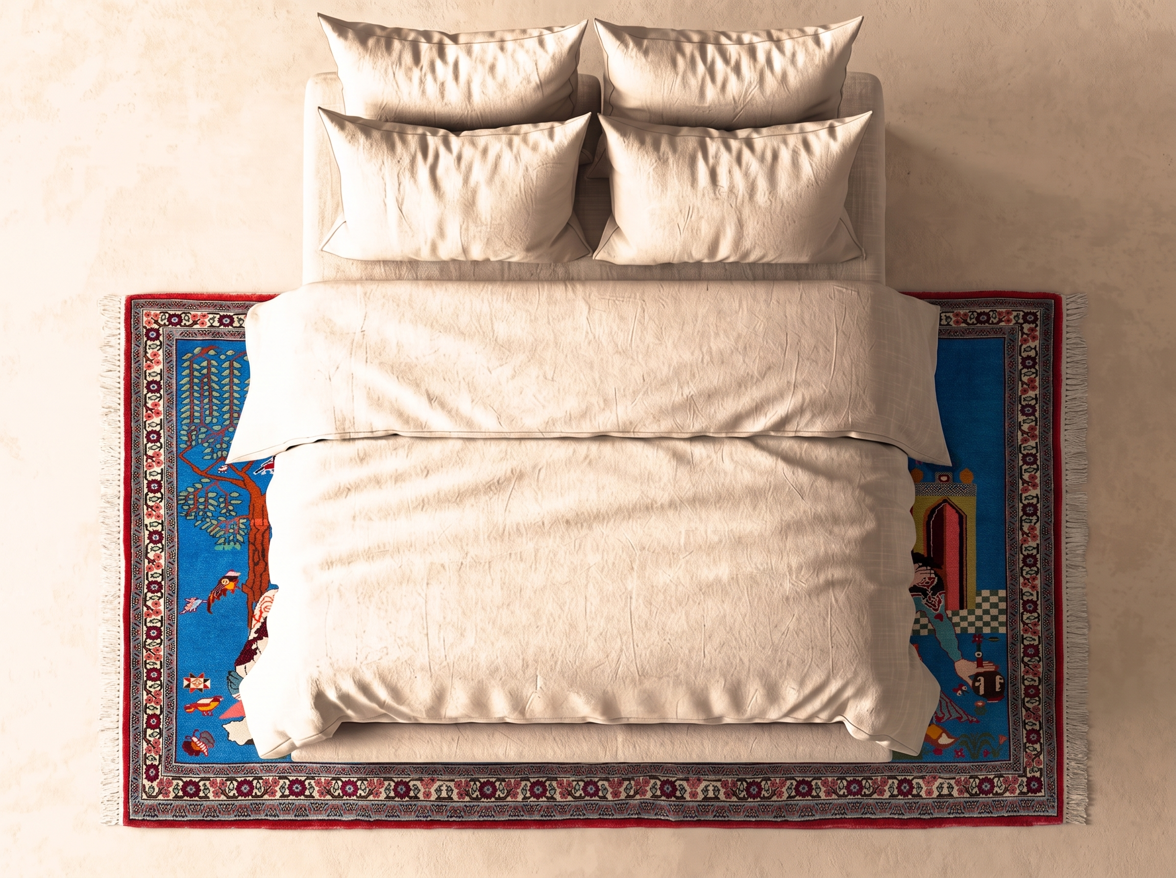 Kashan 147x97 cm i sovrum
