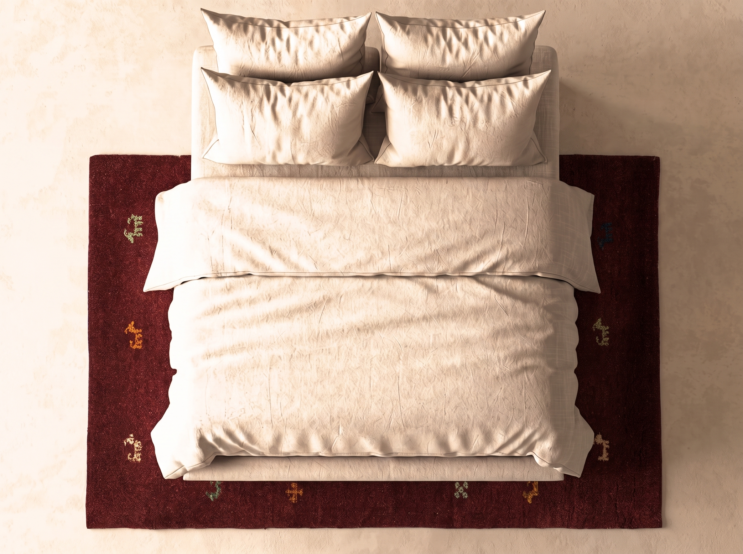Indo Gabbeh 122x80 cm i sovrum