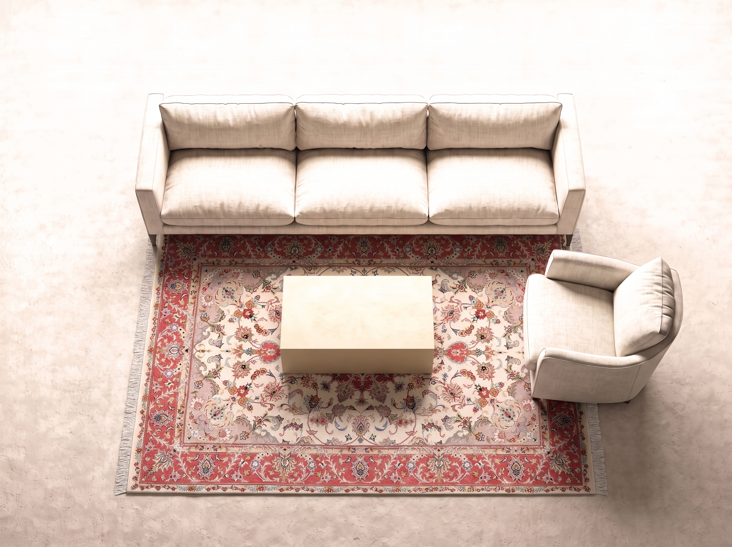 Kashmar 295x200 cm i vardagsrum