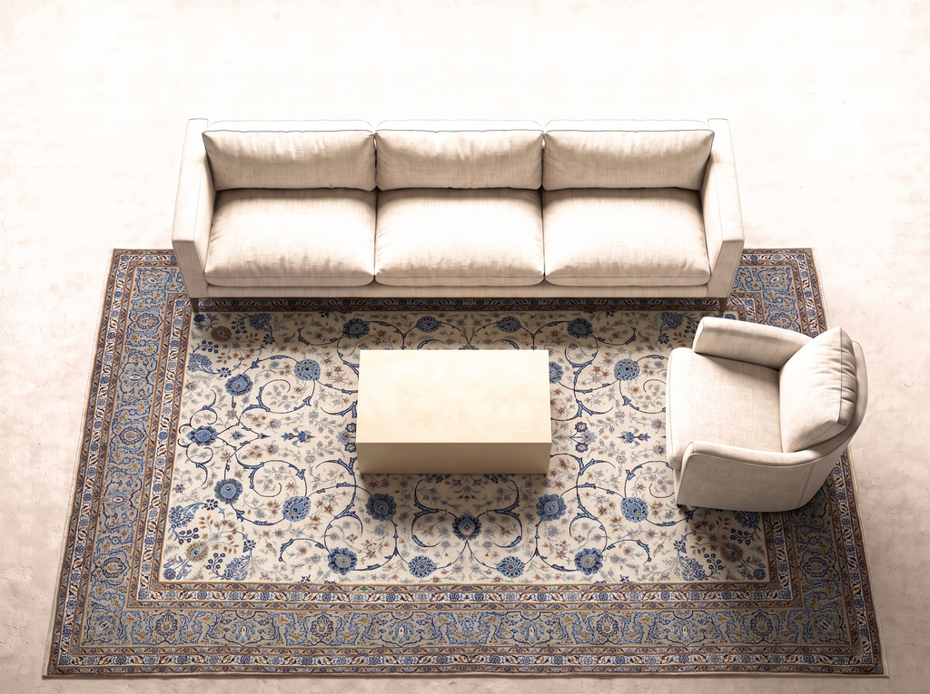 Kashan 398x295 cm i vardagsrum