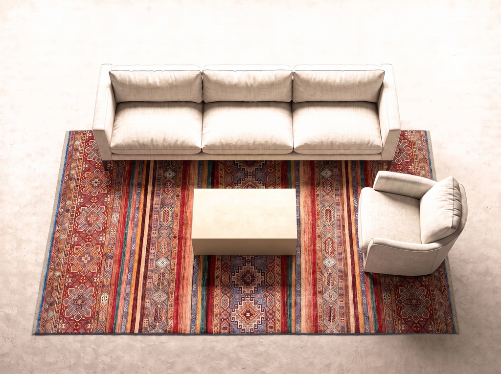 Kandahar 280x214 cm i vardagsrum