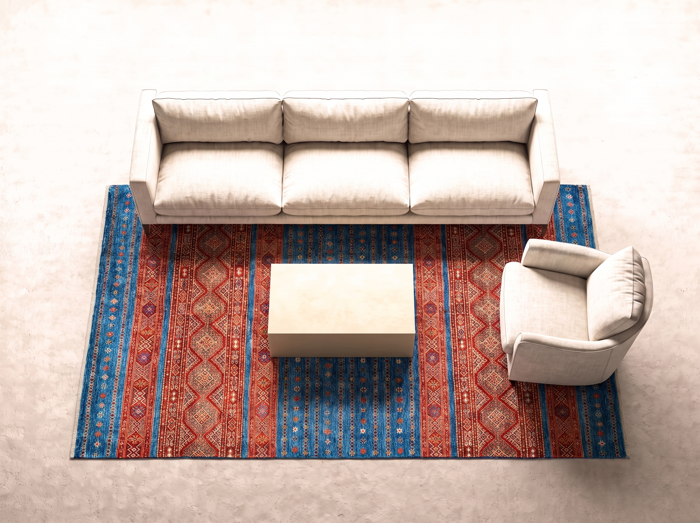 Kandahar 306x208 cm i vardagsrum