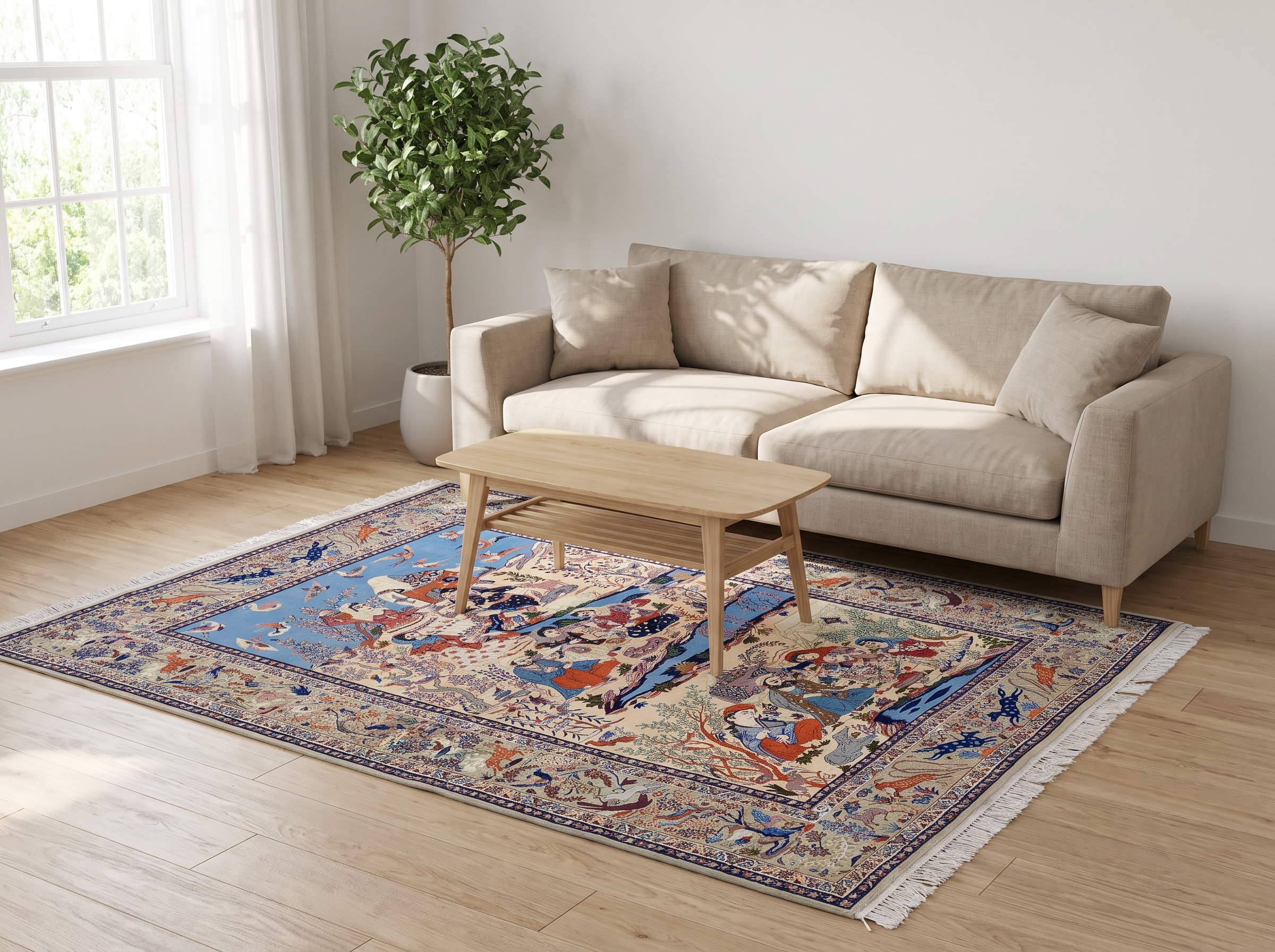 Miljöbild: Esfahan 228x165 cm