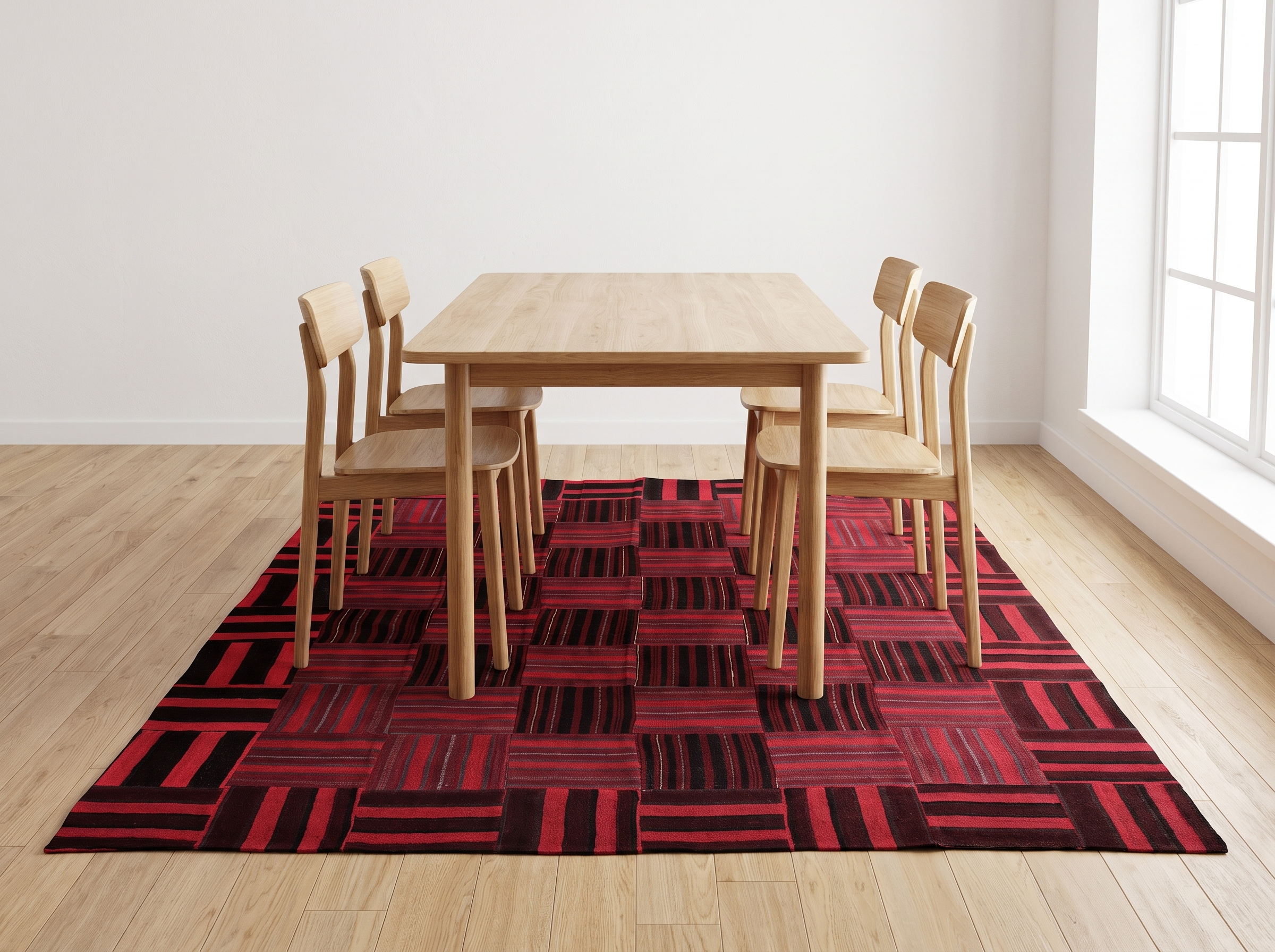 Miljöbild: Patchwork Kelim 266x210 cm