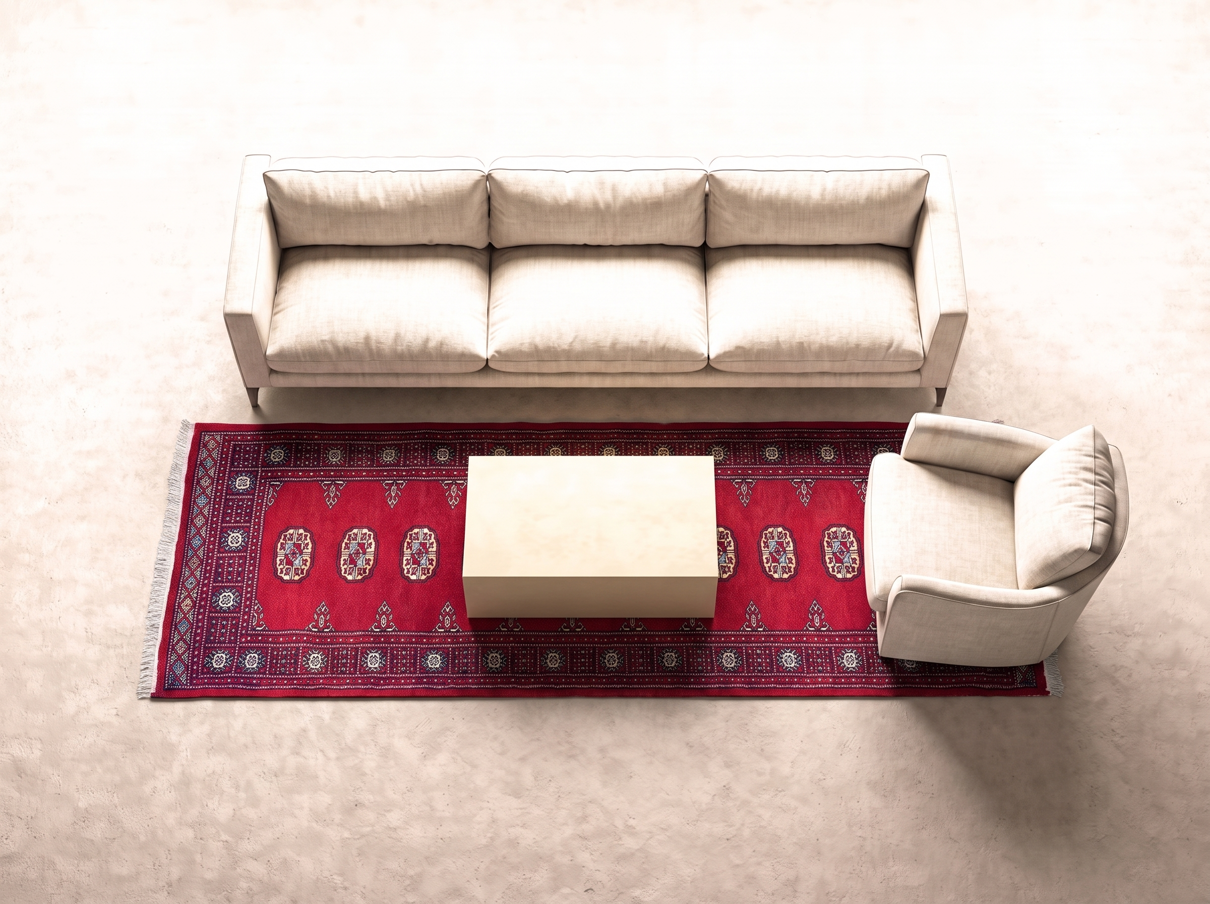 Karachi 189x76 cm i vardagsrum