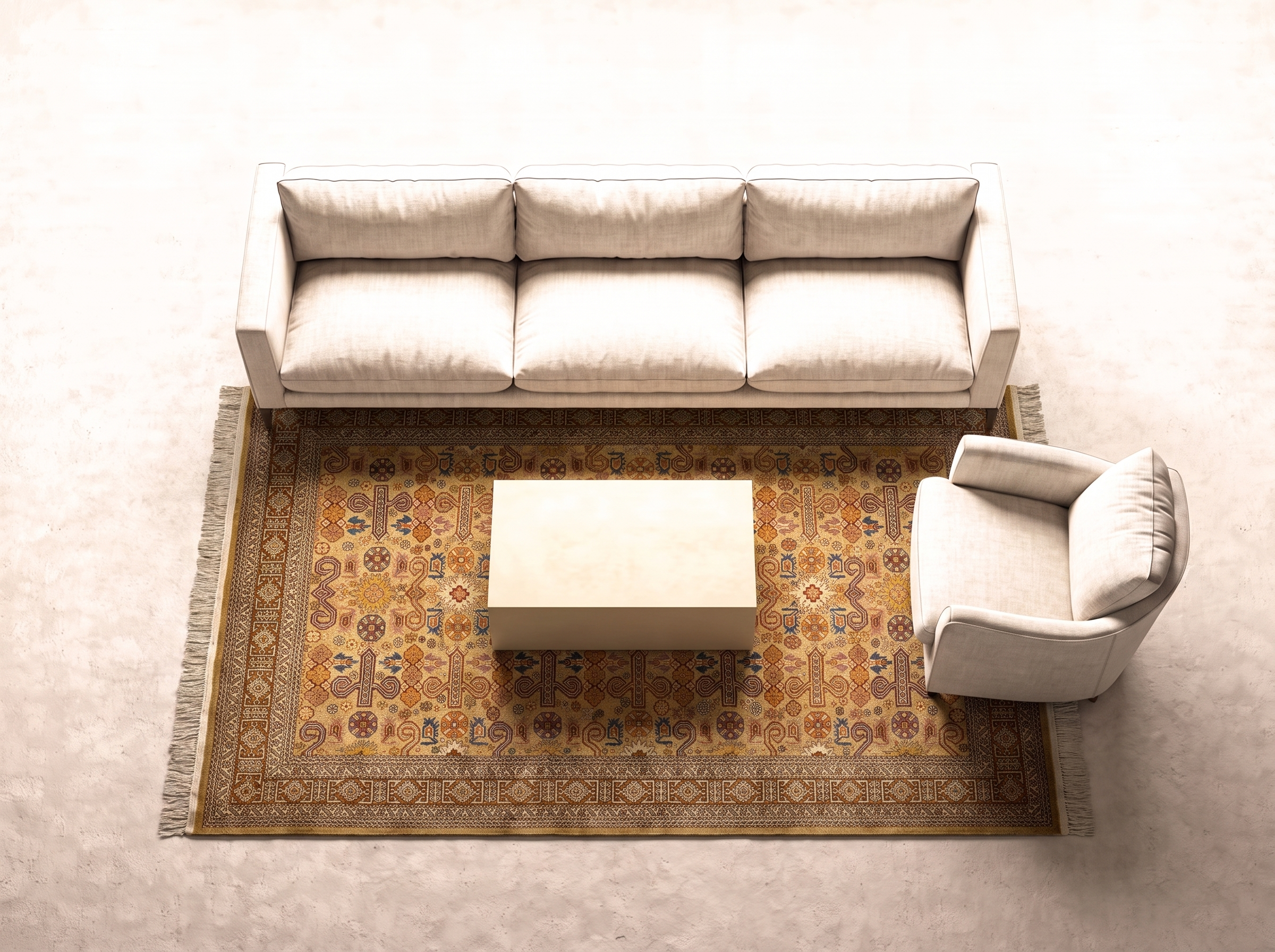 Shirvan 239x150 cm i vardagsrum