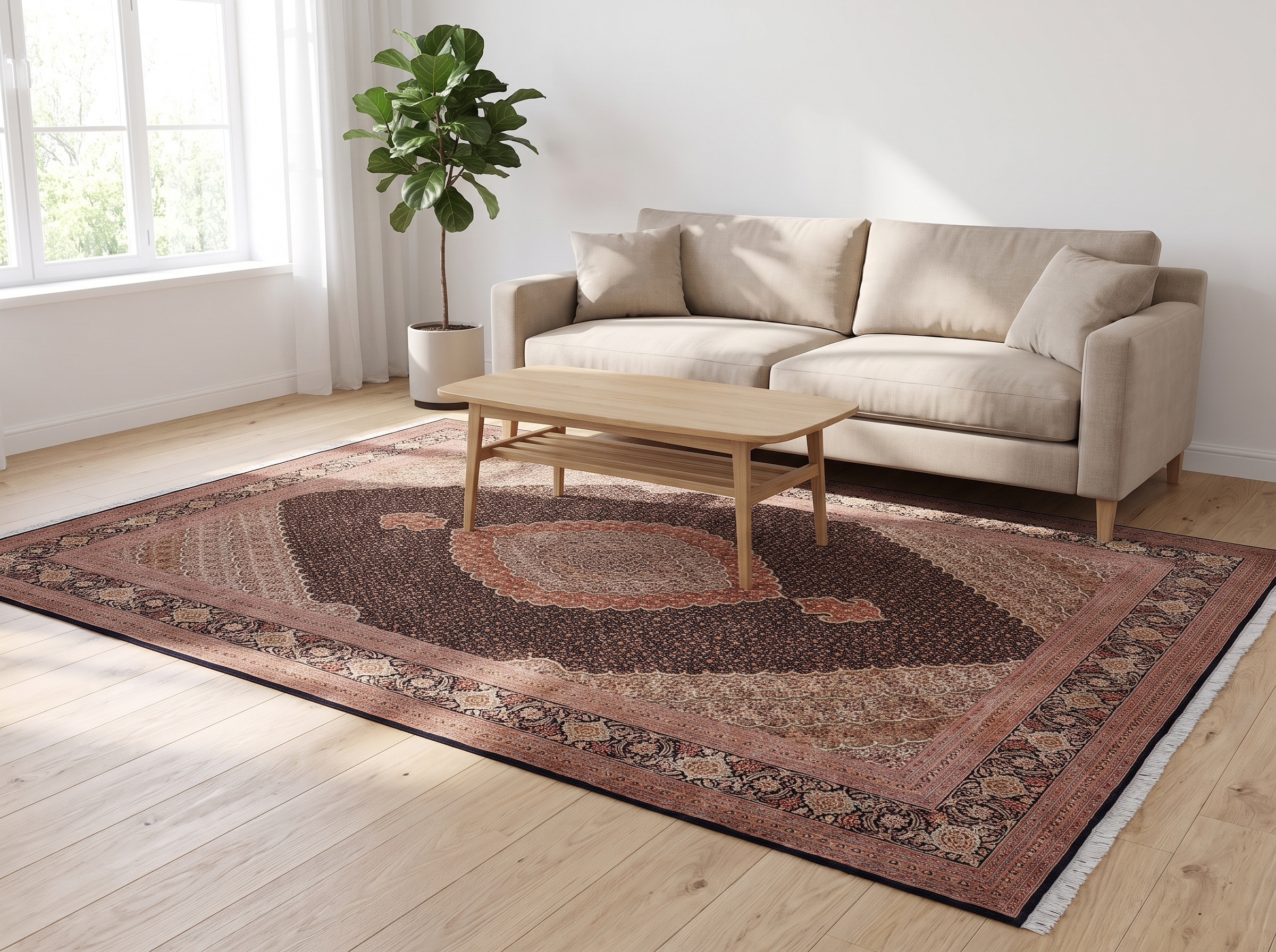 Miljöbild: Täbriz (50 Raj) 349x249 cm