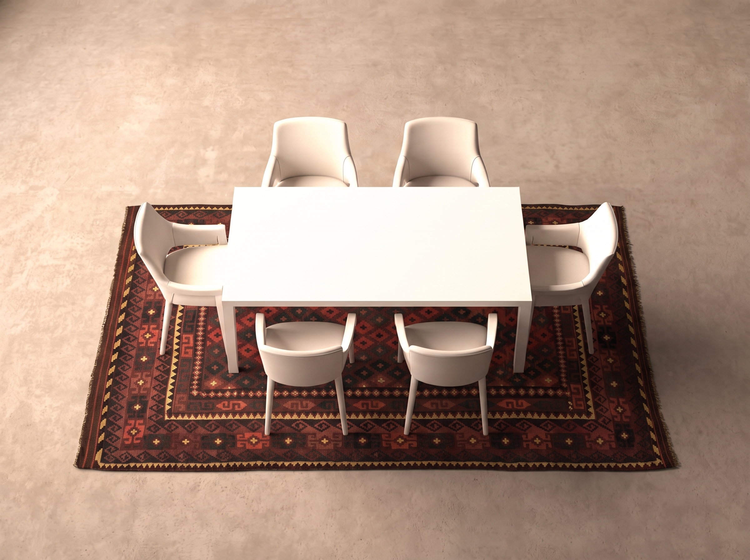 Kelim 280x147 cm i matplatsen