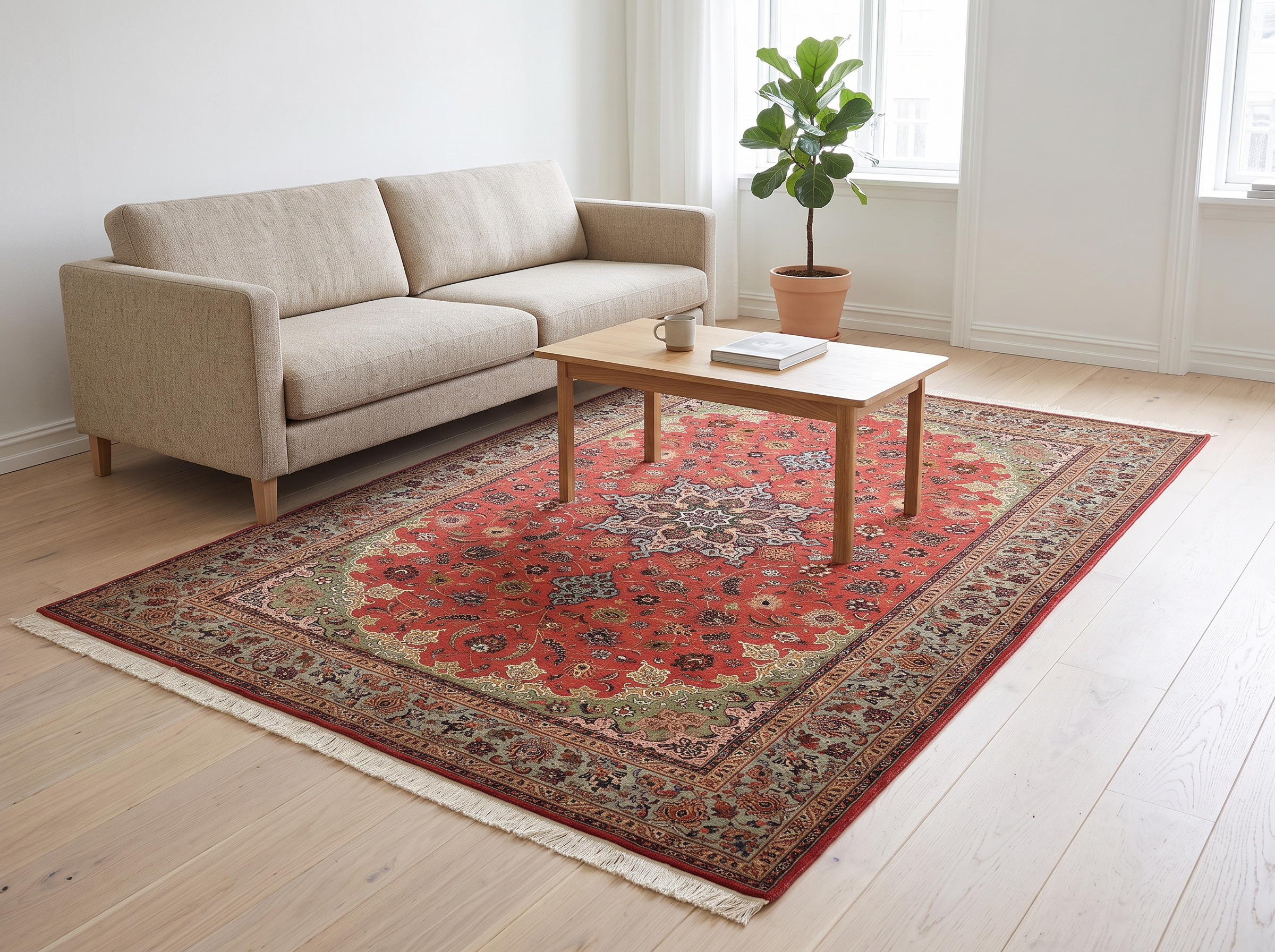 Miljöbild: Täbriz 305x205 cm 50 Raj