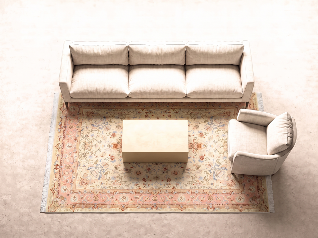 Täbriz 205x146 cm 50 Raj i vardagsrum