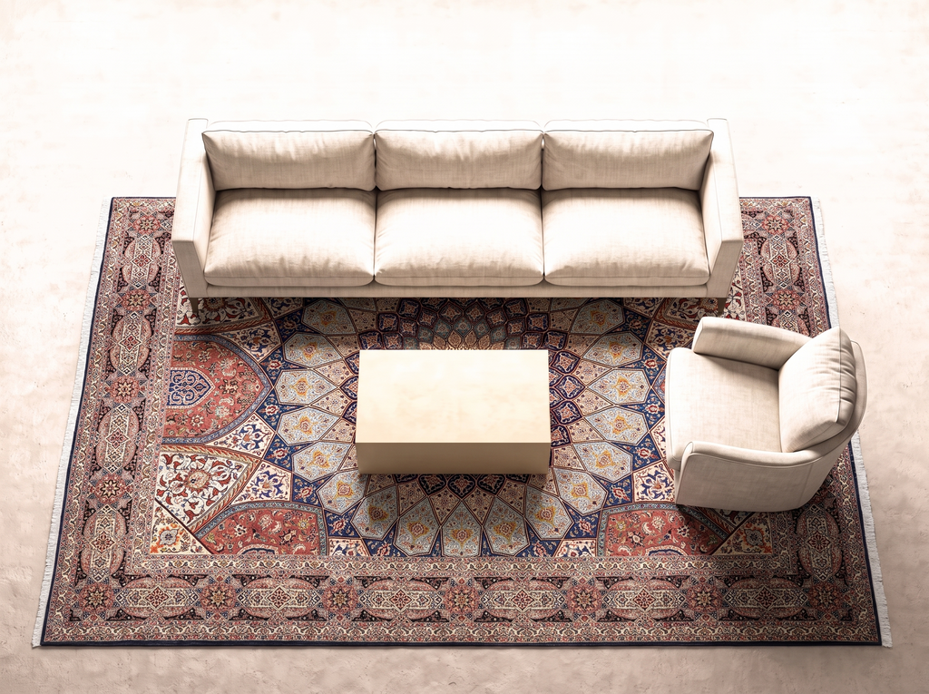 Täbriz 350x250 cm 50 Raj i vardagsrum