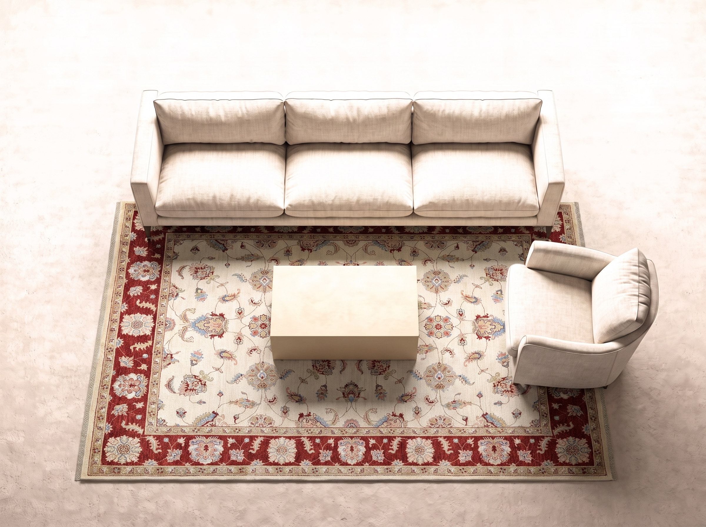 Ziglar 290x213 cm i vardagsrum