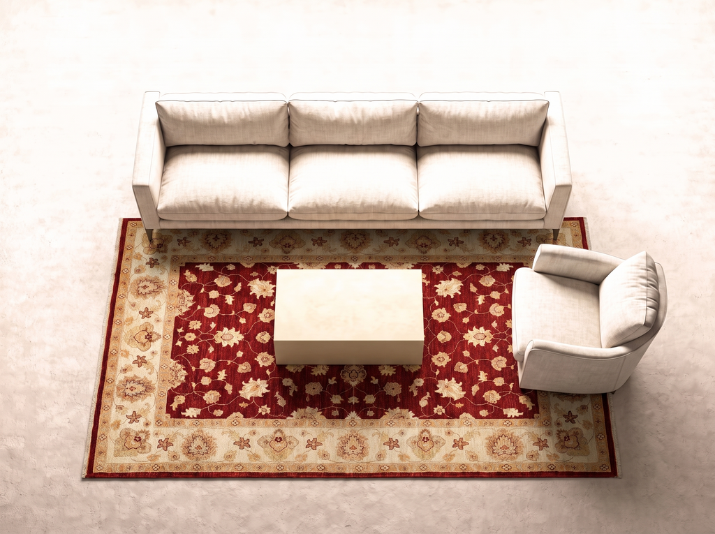 Ziglar 290x196 cm i vardagsrum