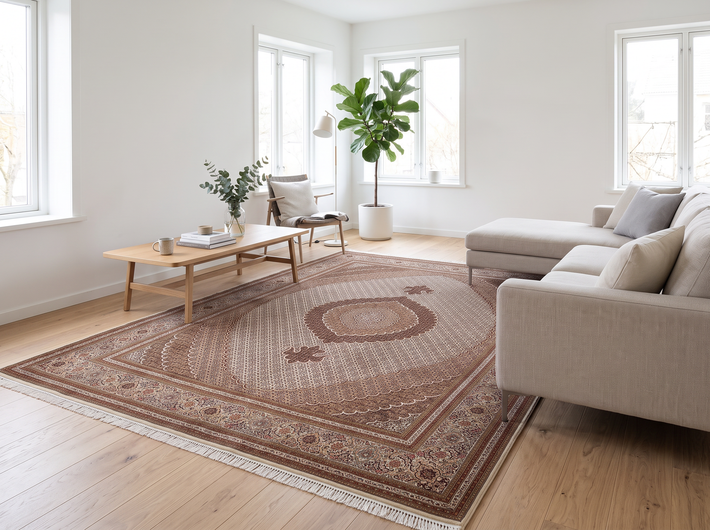 Miljöbild: Täbriz 50 Raj 343x253 cm