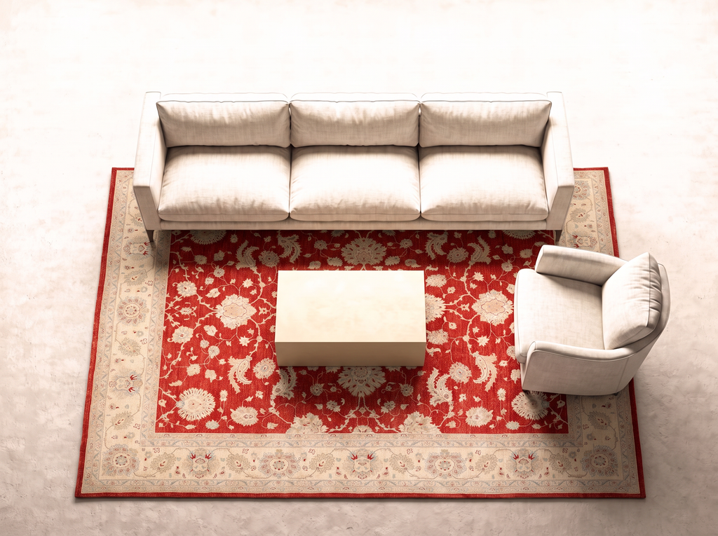 Ziglar 421x308 cm i vardagsrum