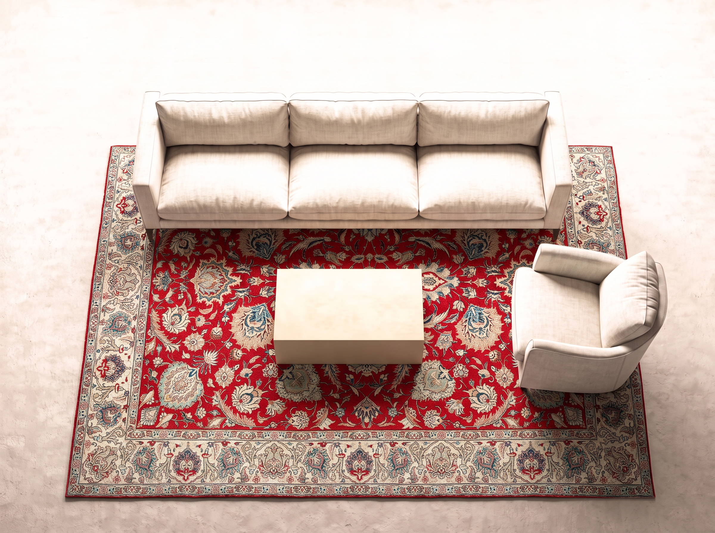 Täbriz old 390x295 cm 30 Raj i vardagsrum