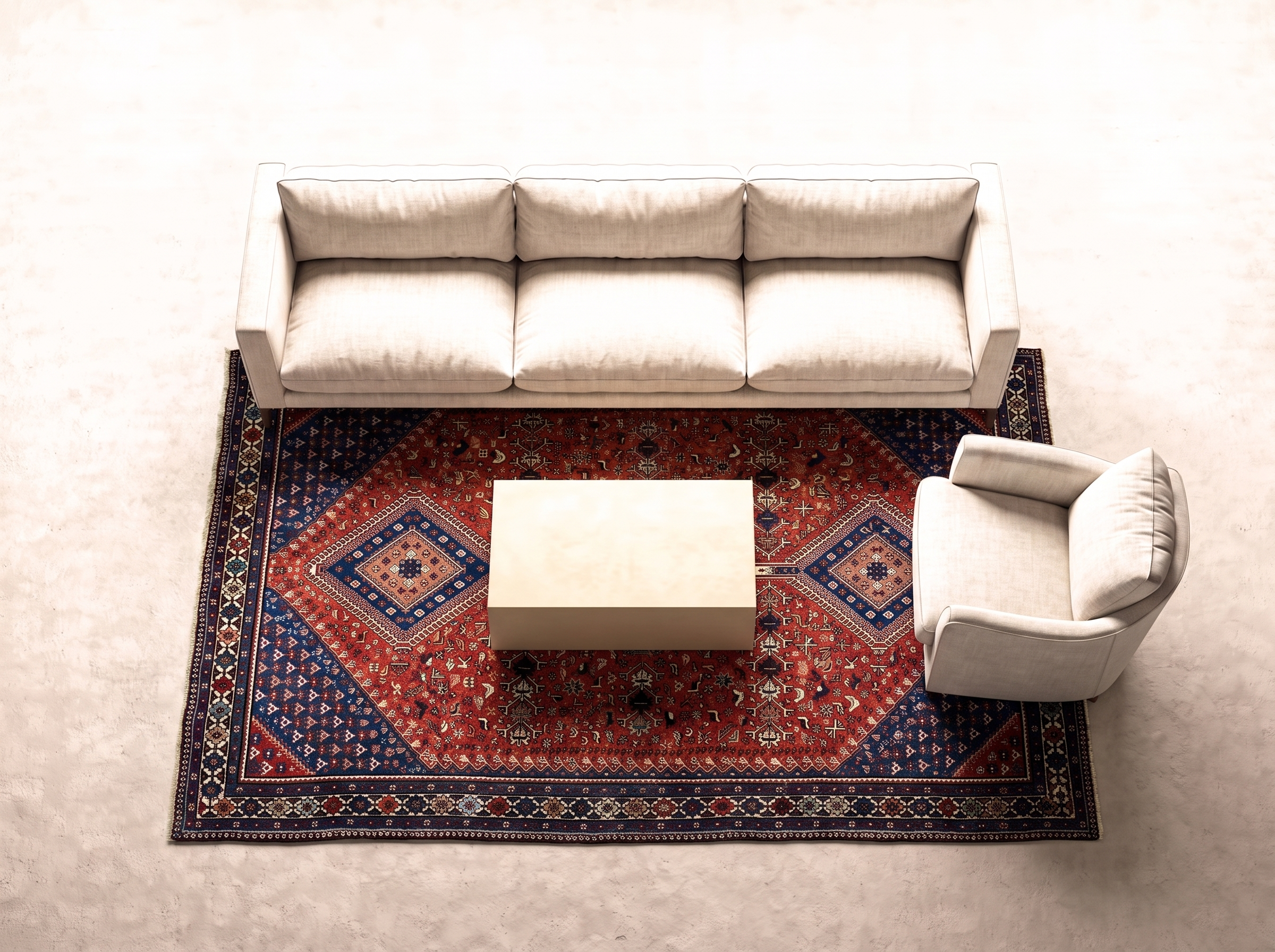 Yalameh 292x193 cm i vardagsrum