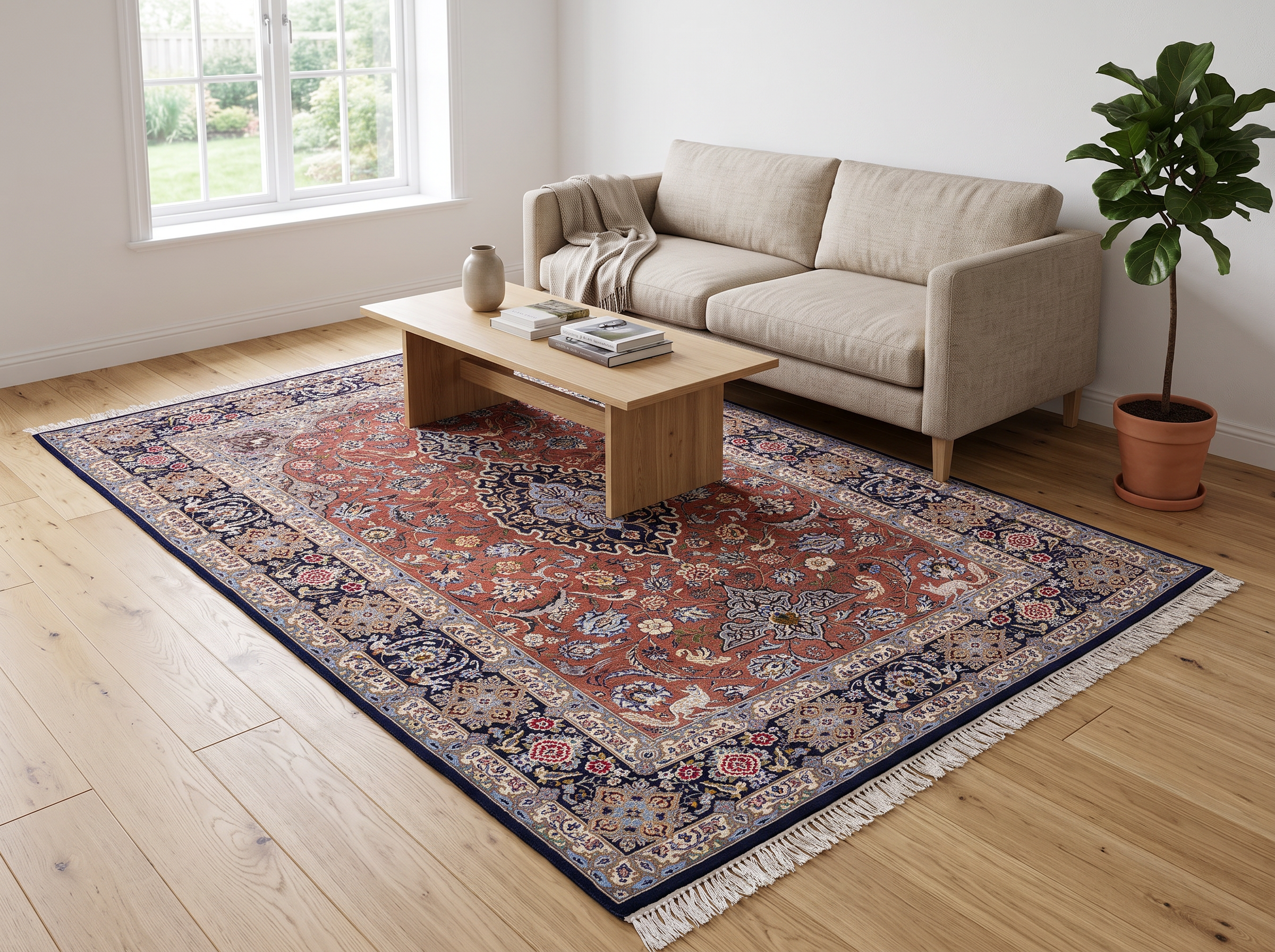 Miljöbild: Esfahan 223x143 cm