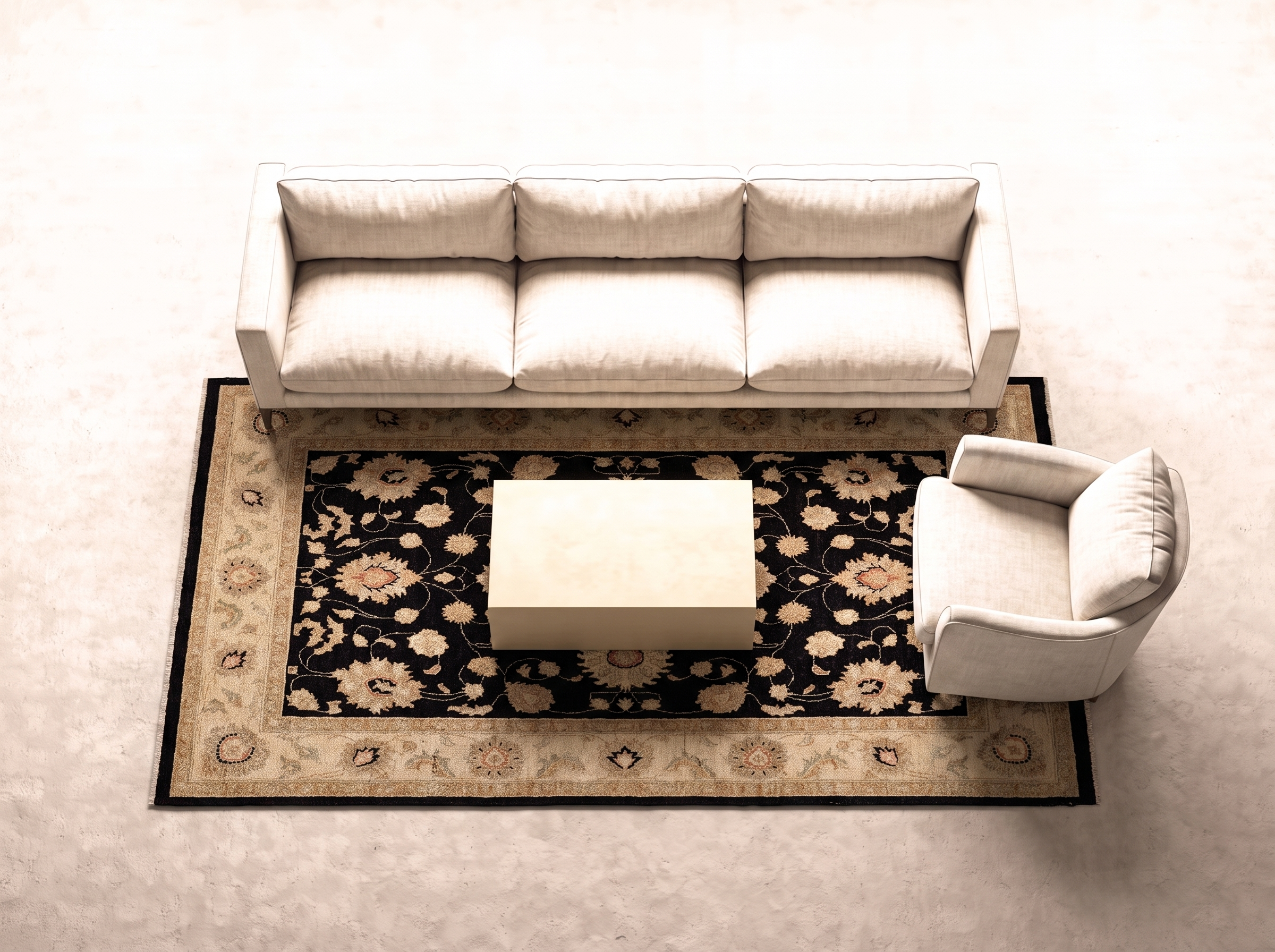Ziglar 206x146 cm i vardagsrum