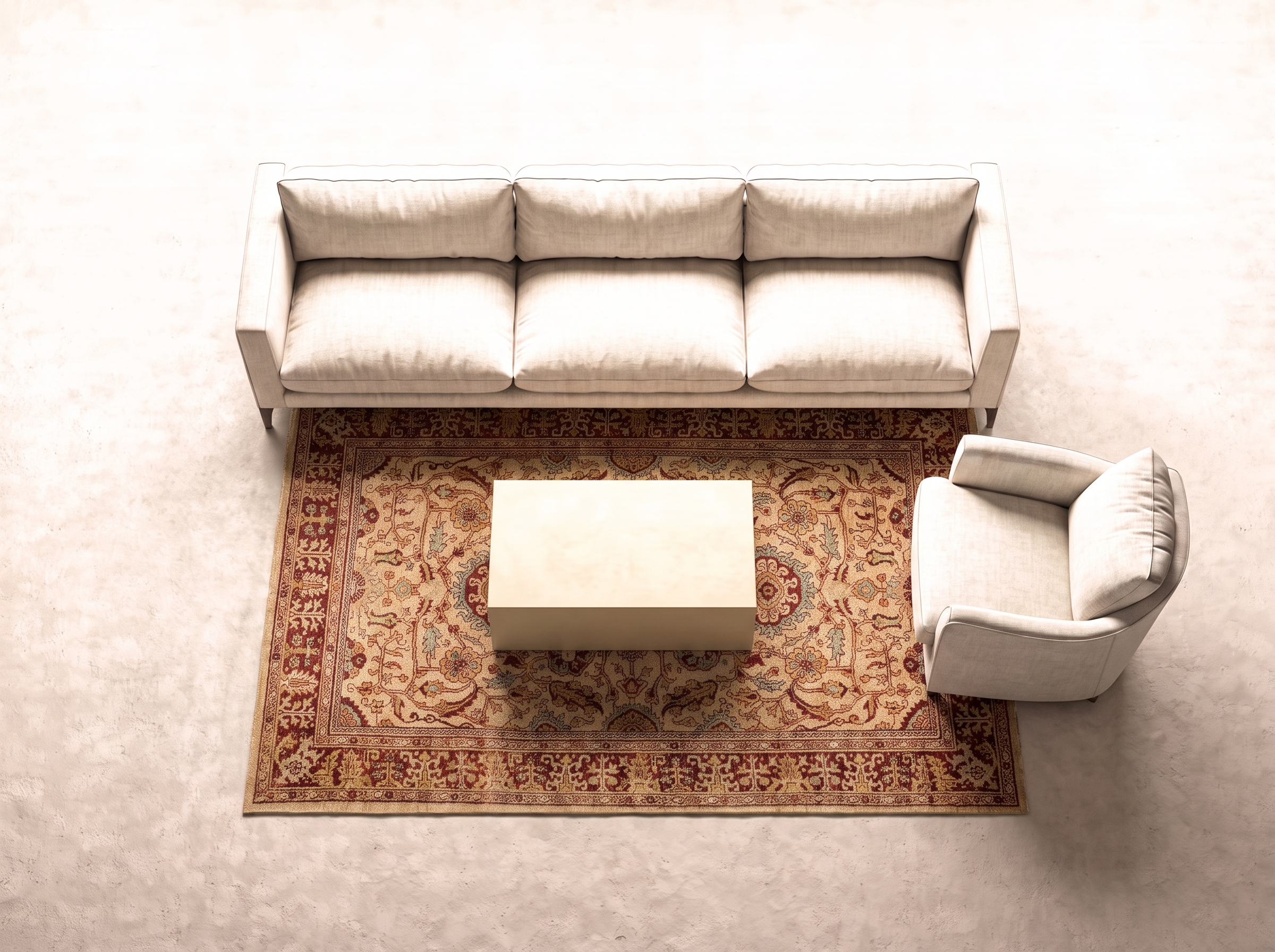 Ziglar 224x146 cm i vardagsrum