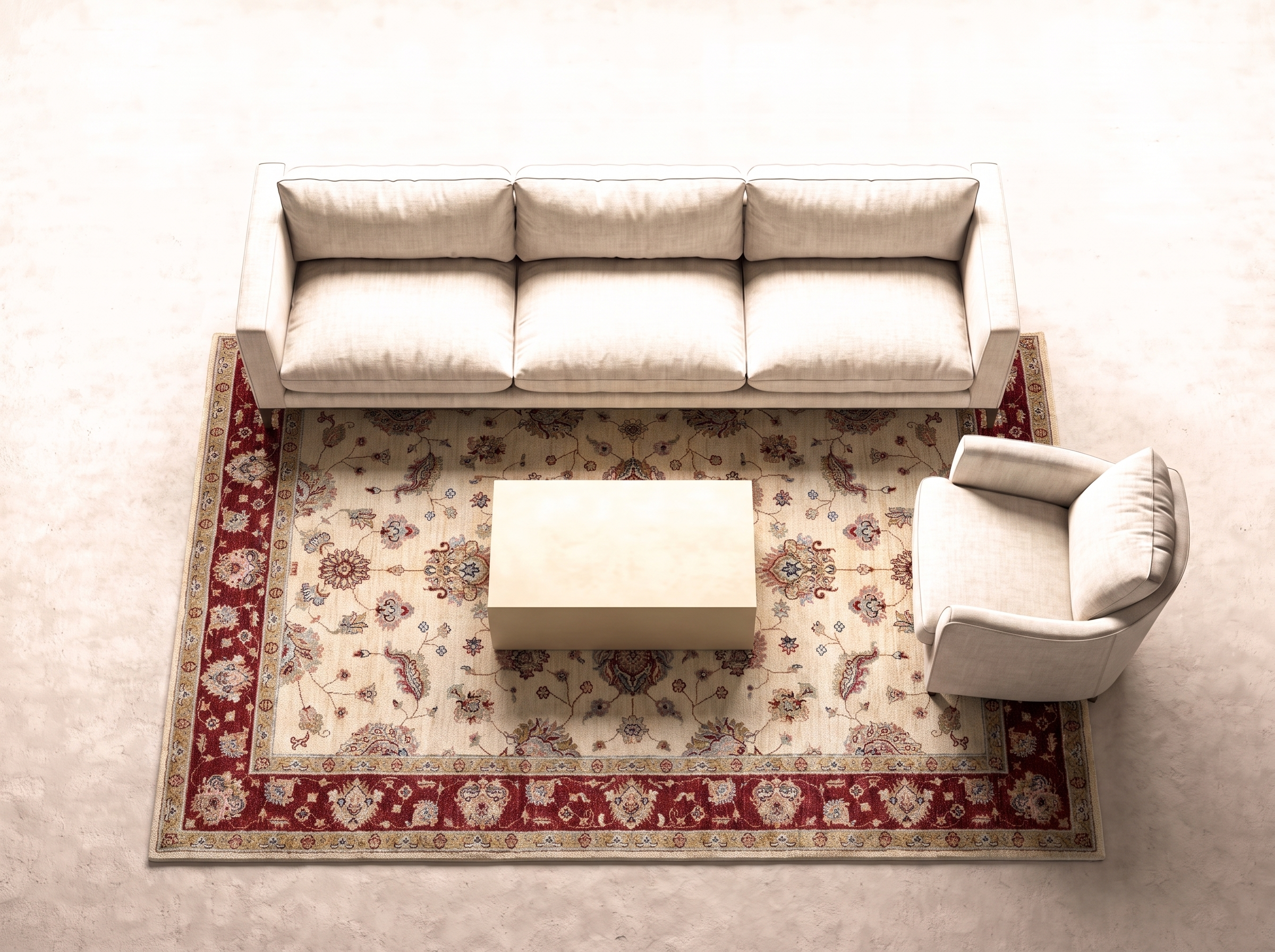 Ziglar 244x174 cm i vardagsrum