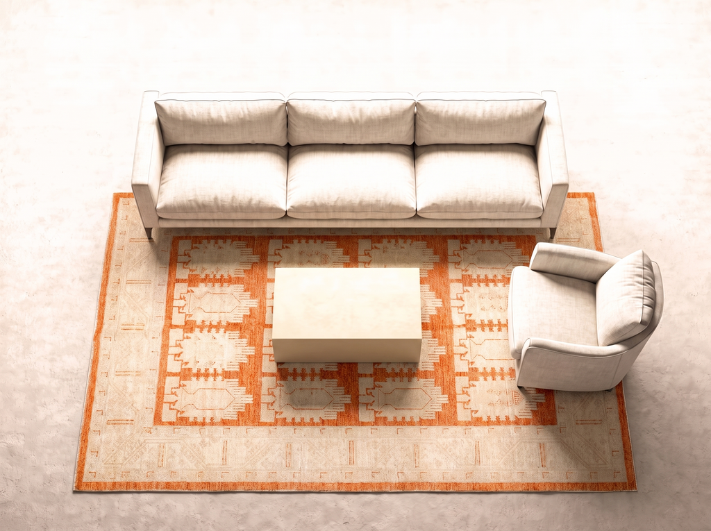 Ziglar 240x177 cm i vardagsrum