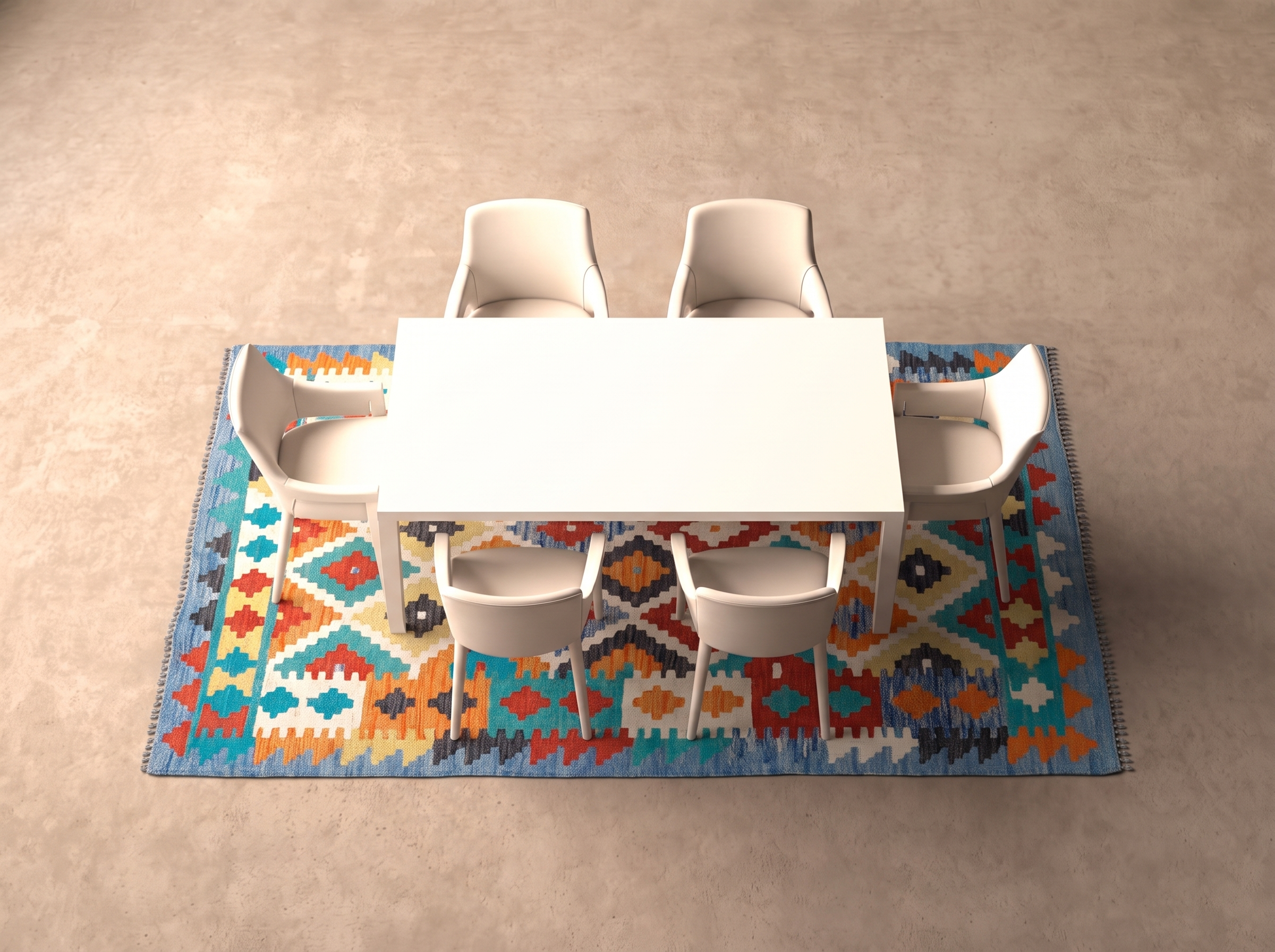 Kelim 148x106 cm i matplatsen