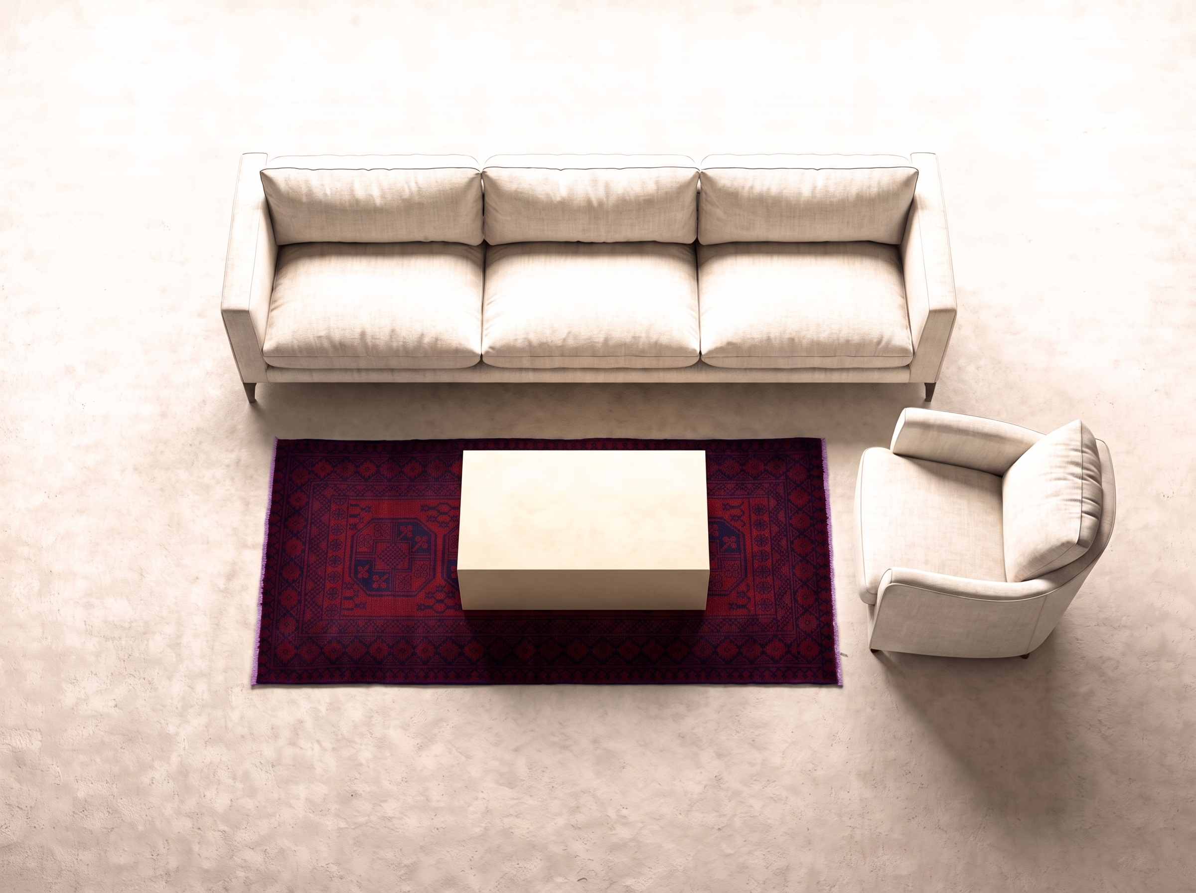 Agcha 196x80 cm i vardagsrum