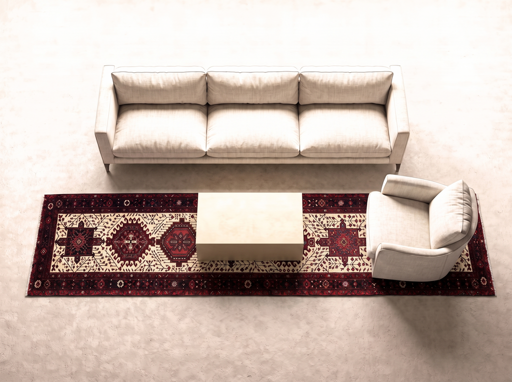Garage 442x102 cm i vardagsrum