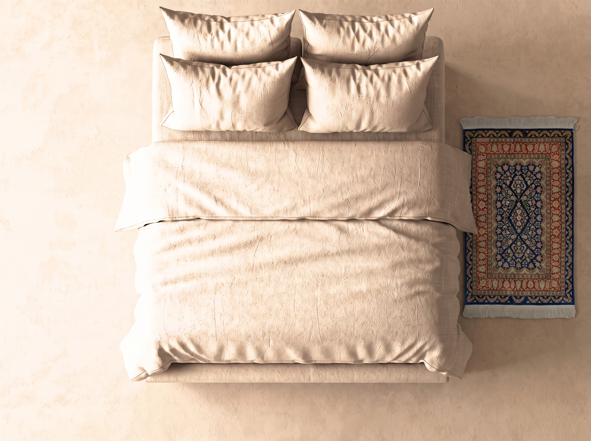 Hereke silke (Semiantik) 70x50 cm i sovrum