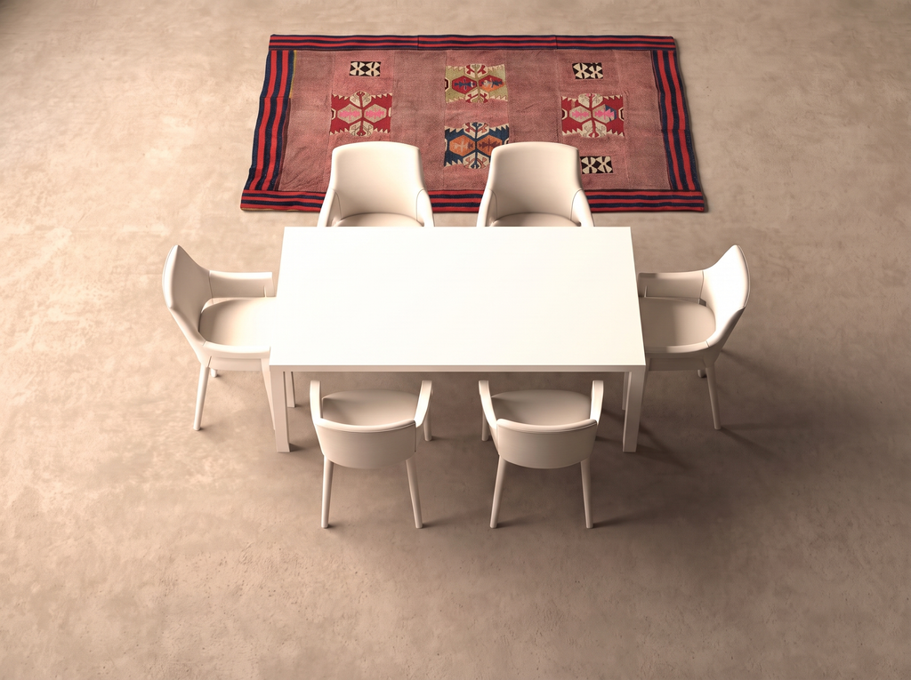 Patchwork Kelim 160x117 cm i matplatsen