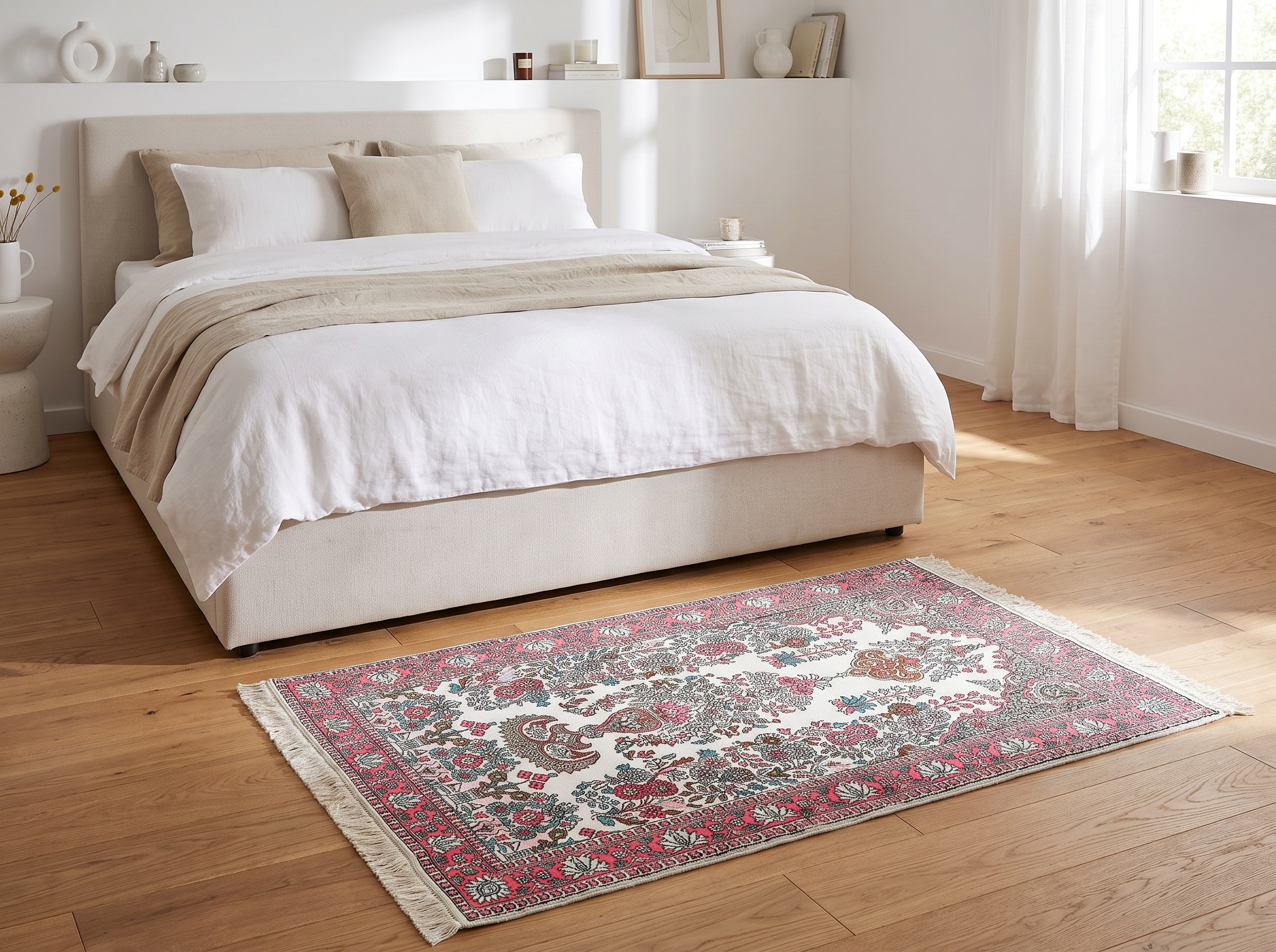 Miljöbild: Kashmir silke 141x89 cm