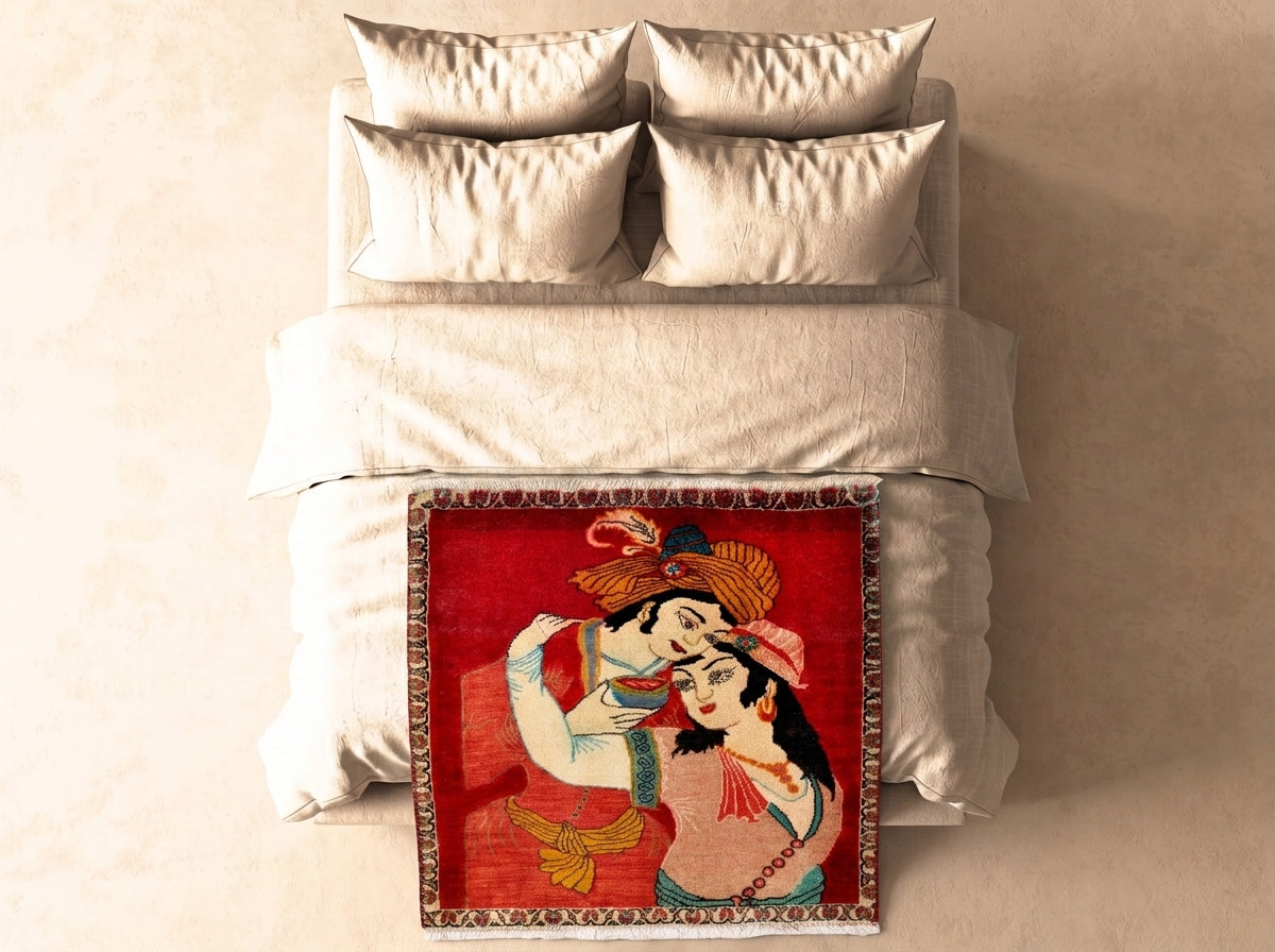 Ghasqai 66x65 cm i sovrum